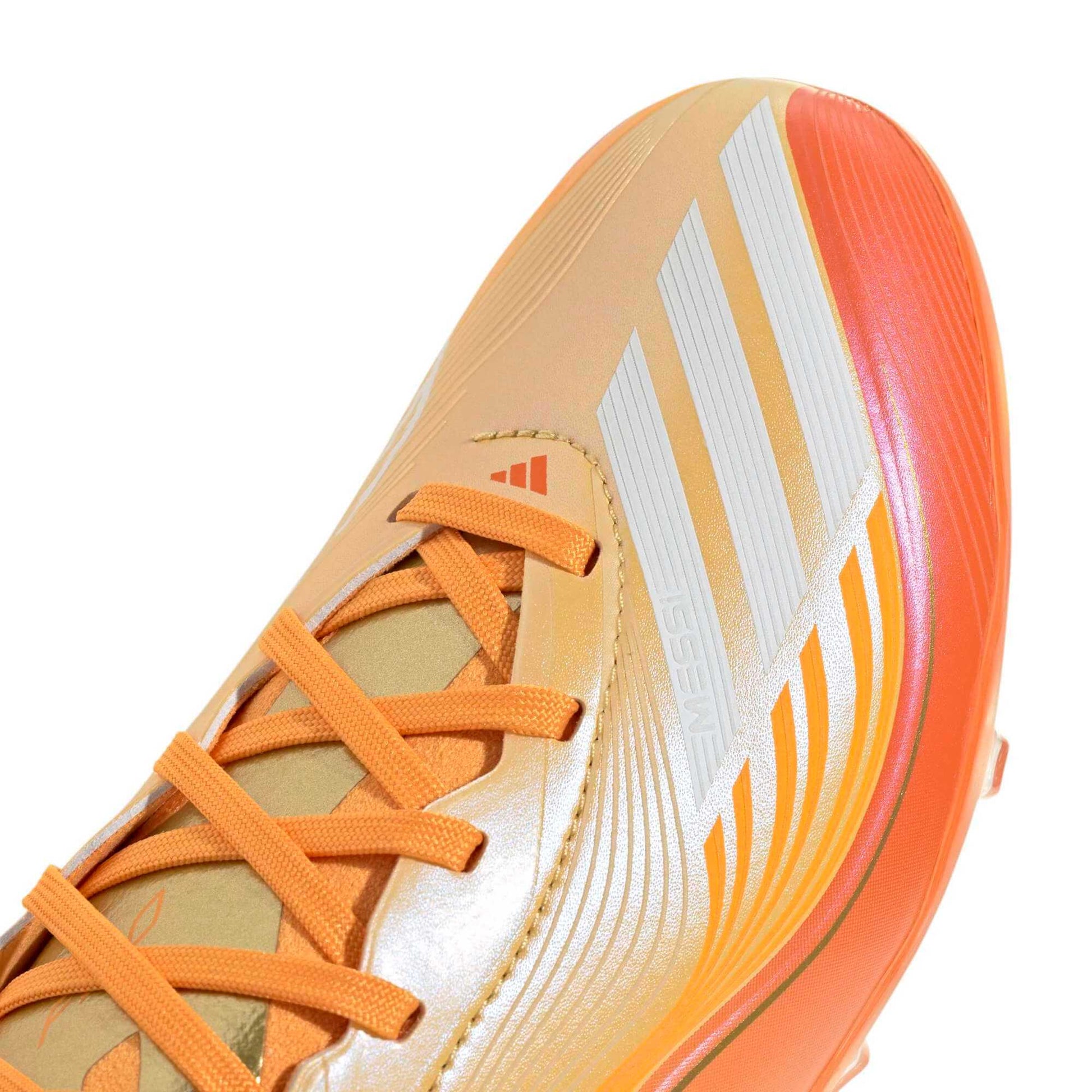 adidas Junior F50 Messi Elite Firm Ground Soccer Cleats - Messi Hora Dorada Pack (SP26) (Detail 1)
