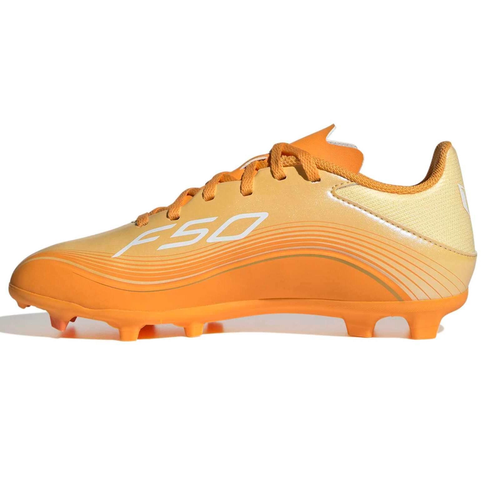 adidas Junior F50 Messi League Firm-Multi Ground Soccer Cleats - Messi Hora Dorada Pack (SP26) (Side 2)