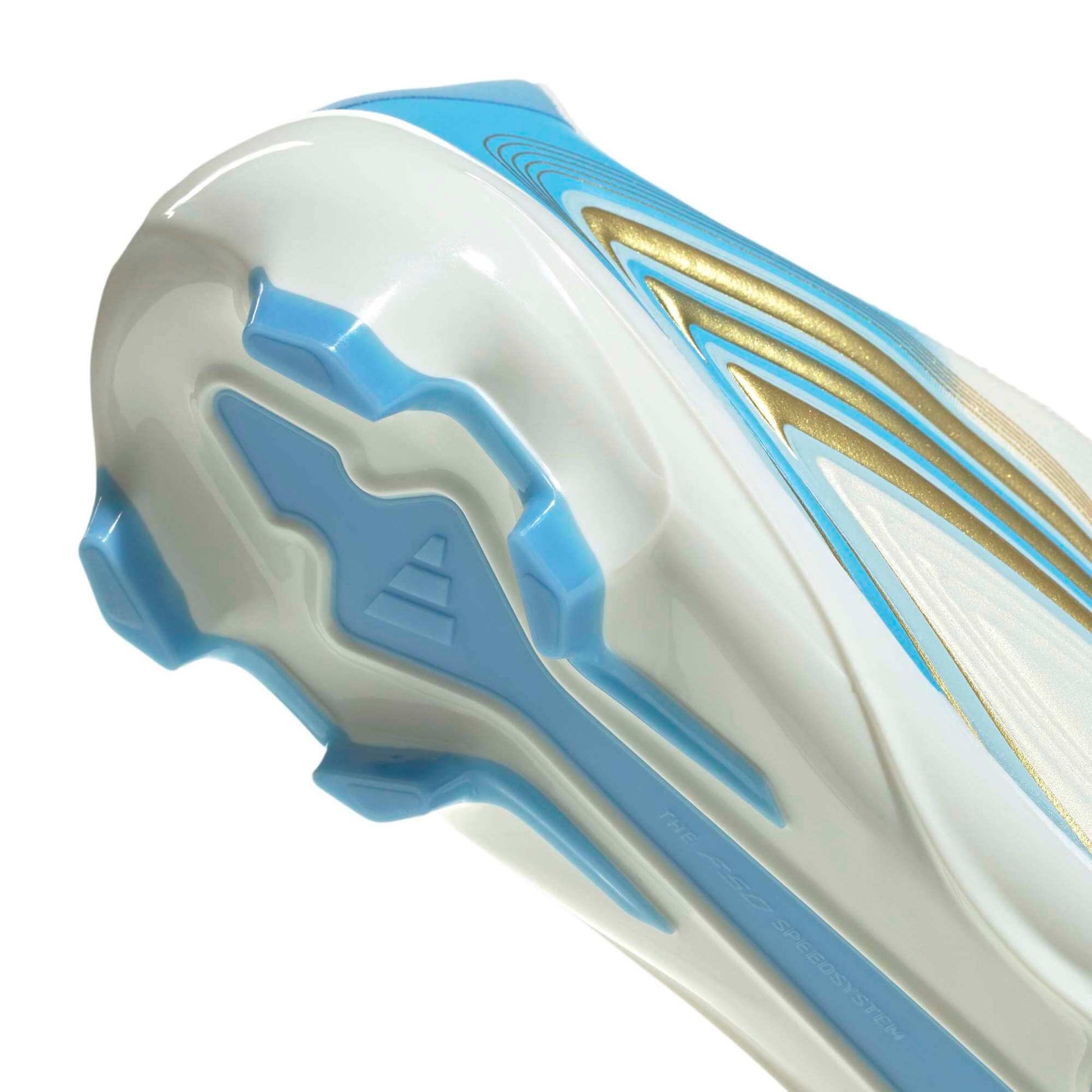 adidas Junior F50 Messi League Laceless Firm Ground Soccer Cleats - El Ultimo Tango Pack (SP26) (Detail 2)