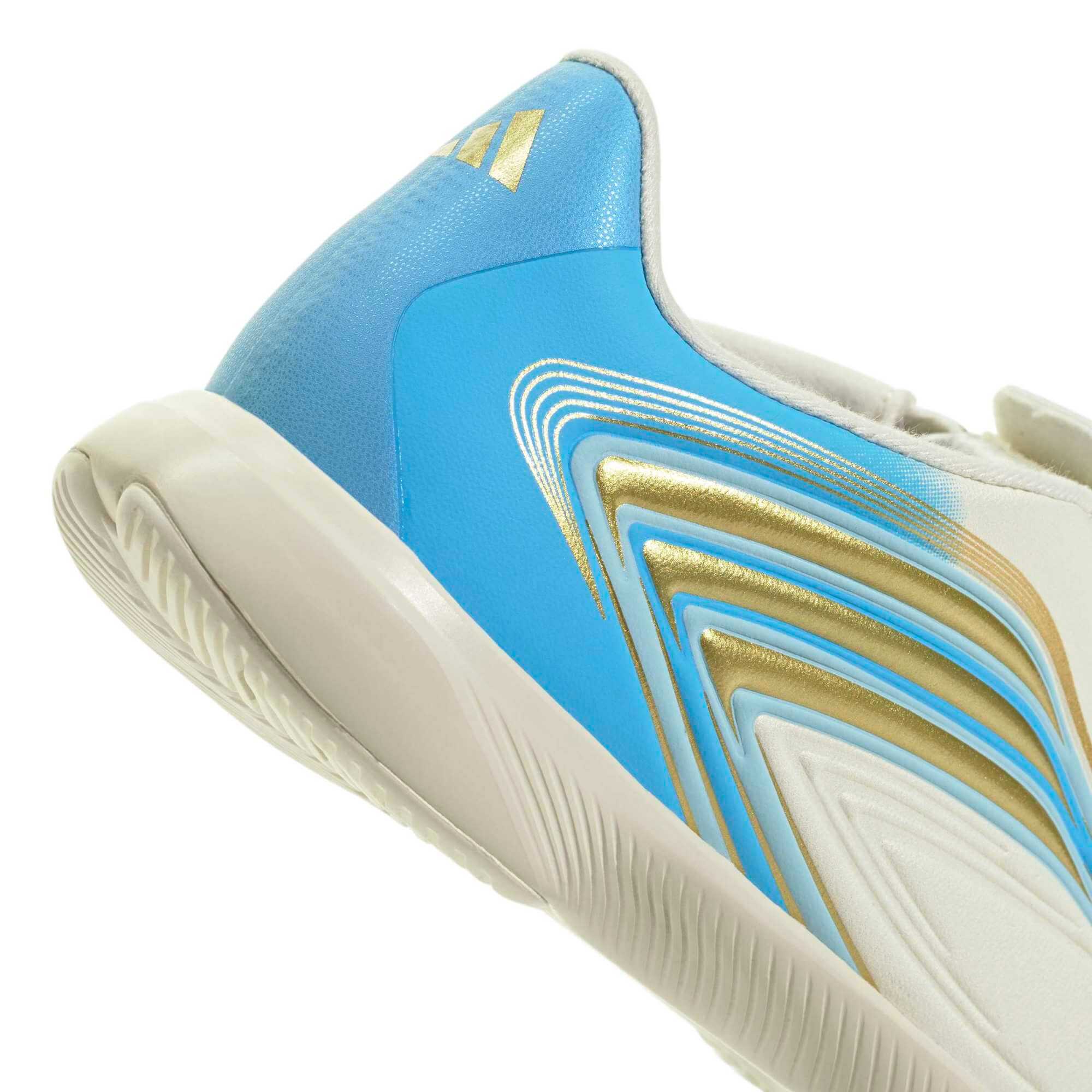 adidas Junior F50 Messi League Laceless Indoor Soccer Shoes - El Ultimo Tango Pack (SP26) (Detail 2)