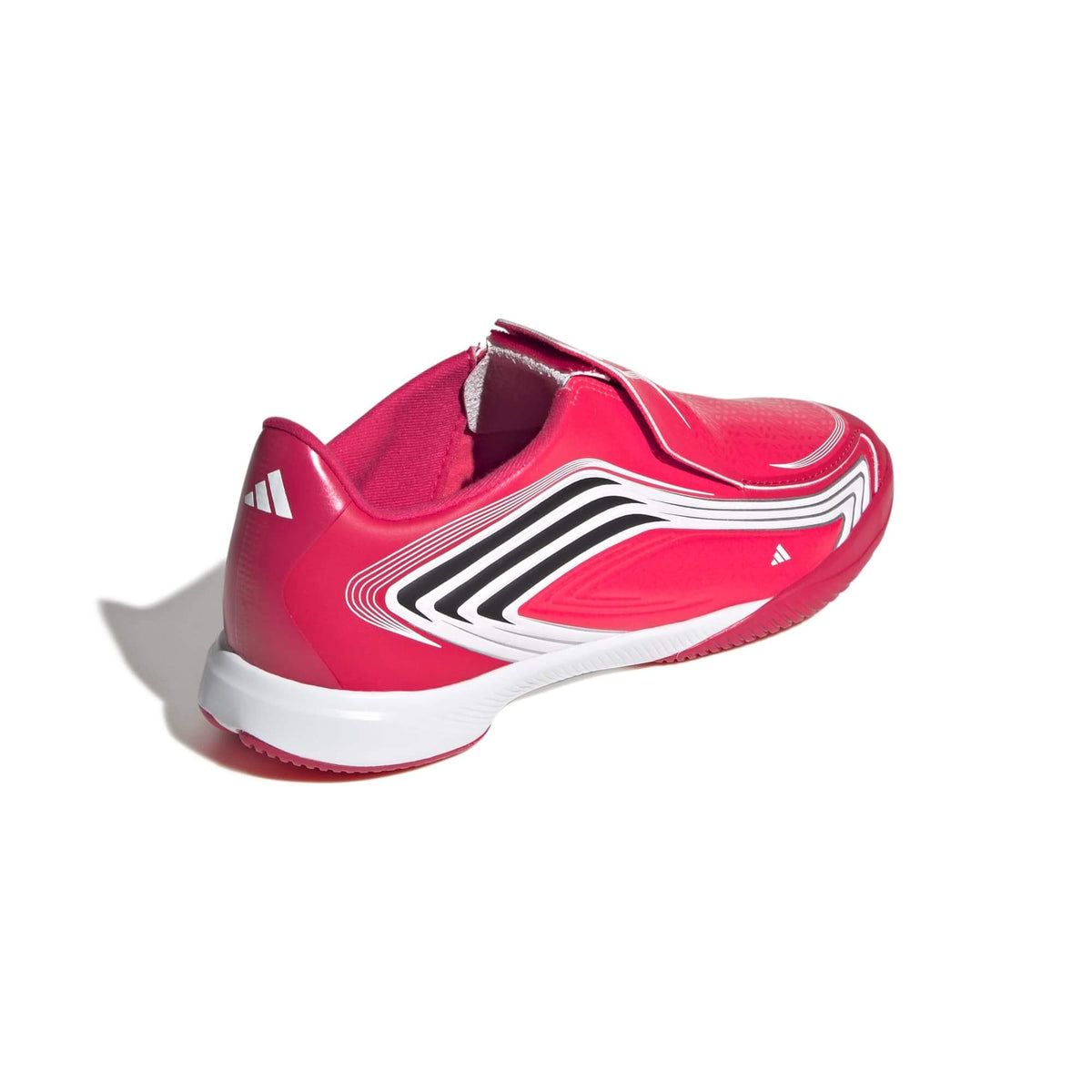 adidas Junior F50 Messi League Laceless Indoor Soccer Shoes - Futbol Y Familia Pack (FA26) (Lateral - Back)