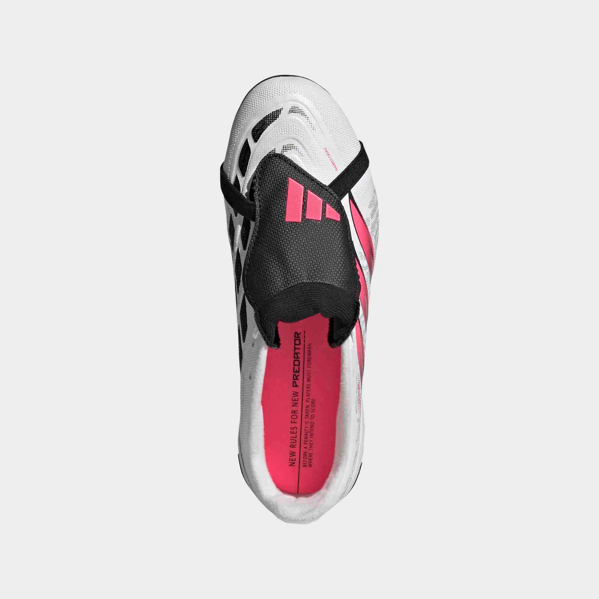 adidas Junior Predator League Fold-Over Tongue Firm Ground Soccer Cleats - Chaos Vs Control Pack (FA26) (Top)