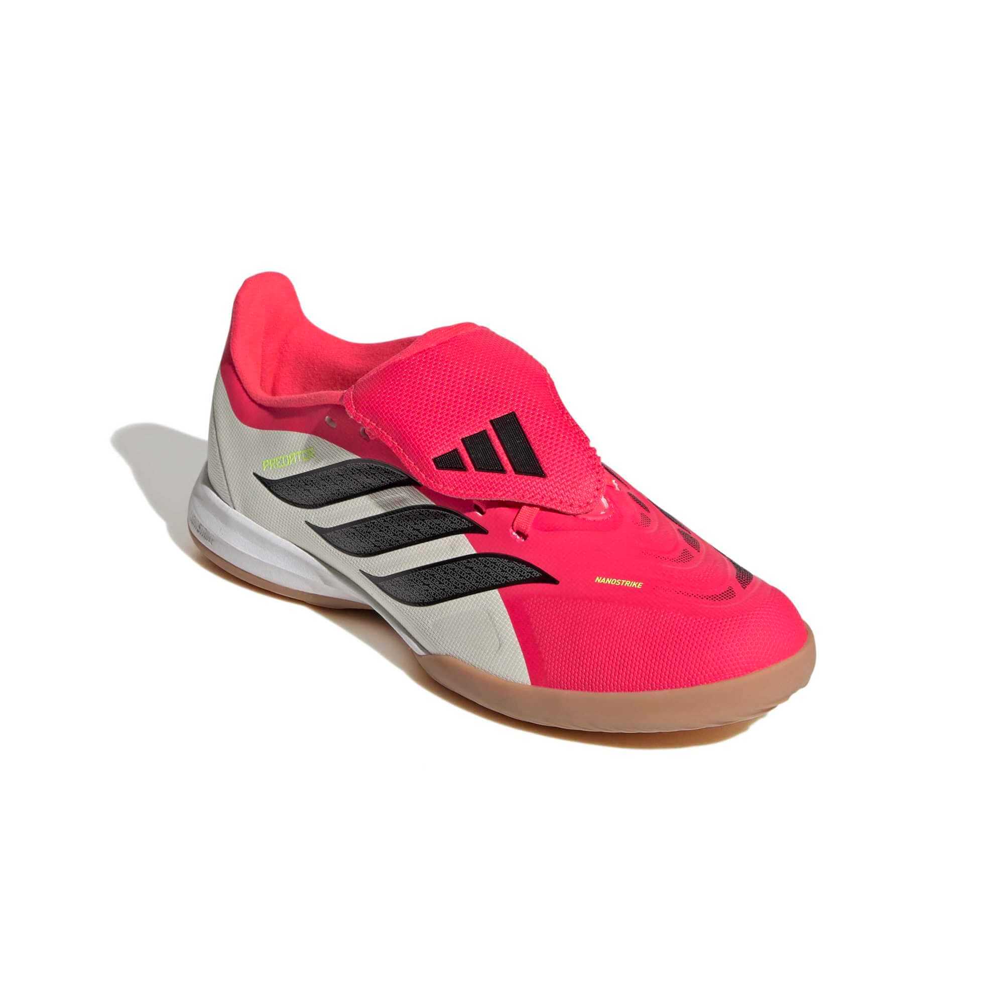 adidas Junior Predator League Fold-Over Tongue Indoor Soccer Shoes - Born For Goals Pack (SP26) (Lateral - Front)