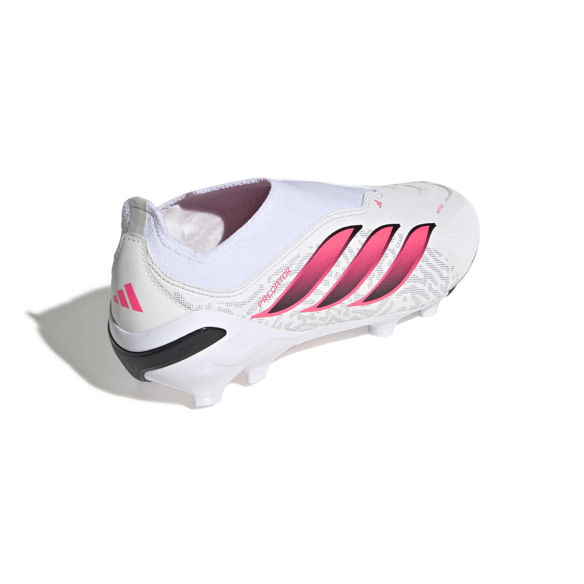 adidas Junior Predator League Laceless Firm Ground Soccer Cleats - Chaos Vs Control Pack (FA26) (Lateral - Back)