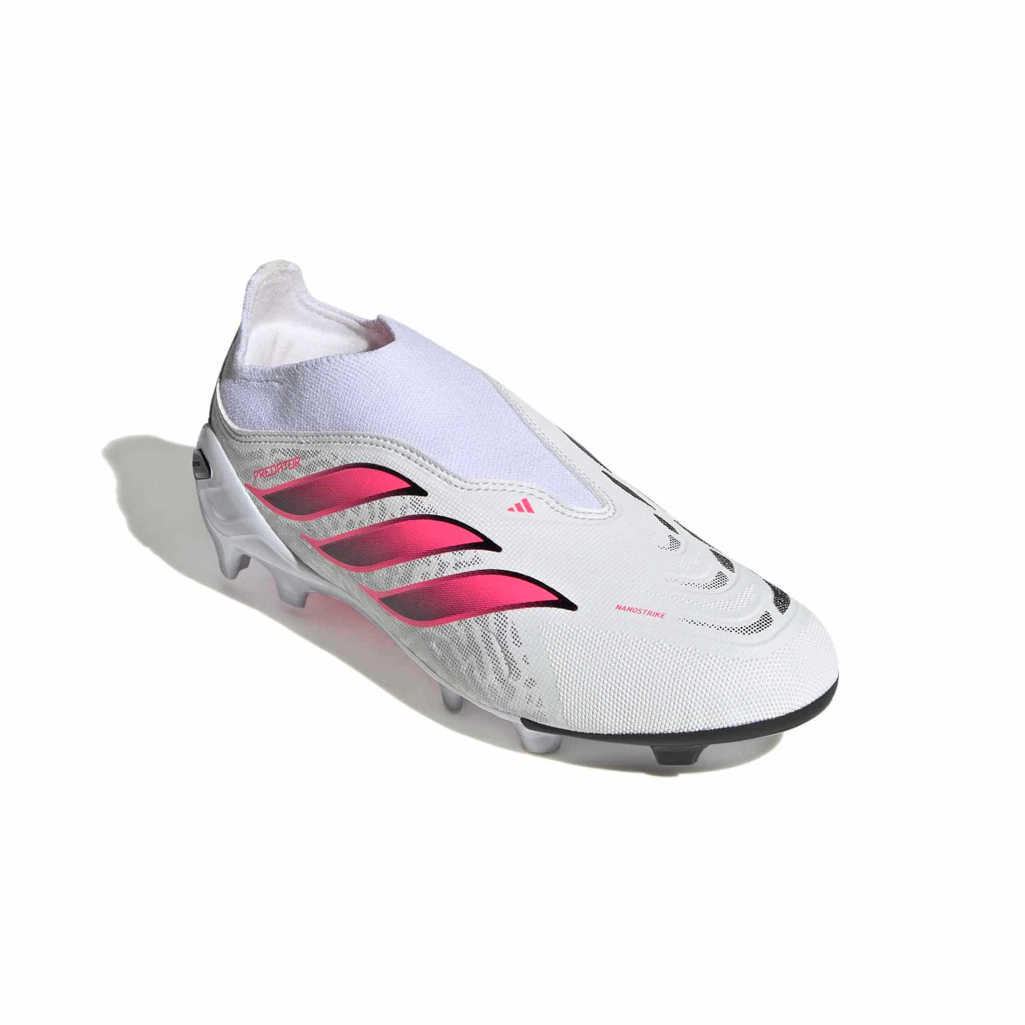 adidas Junior Predator League Laceless Firm Ground Soccer Cleats - Chaos Vs Control Pack (FA26) (Lateral - Front)