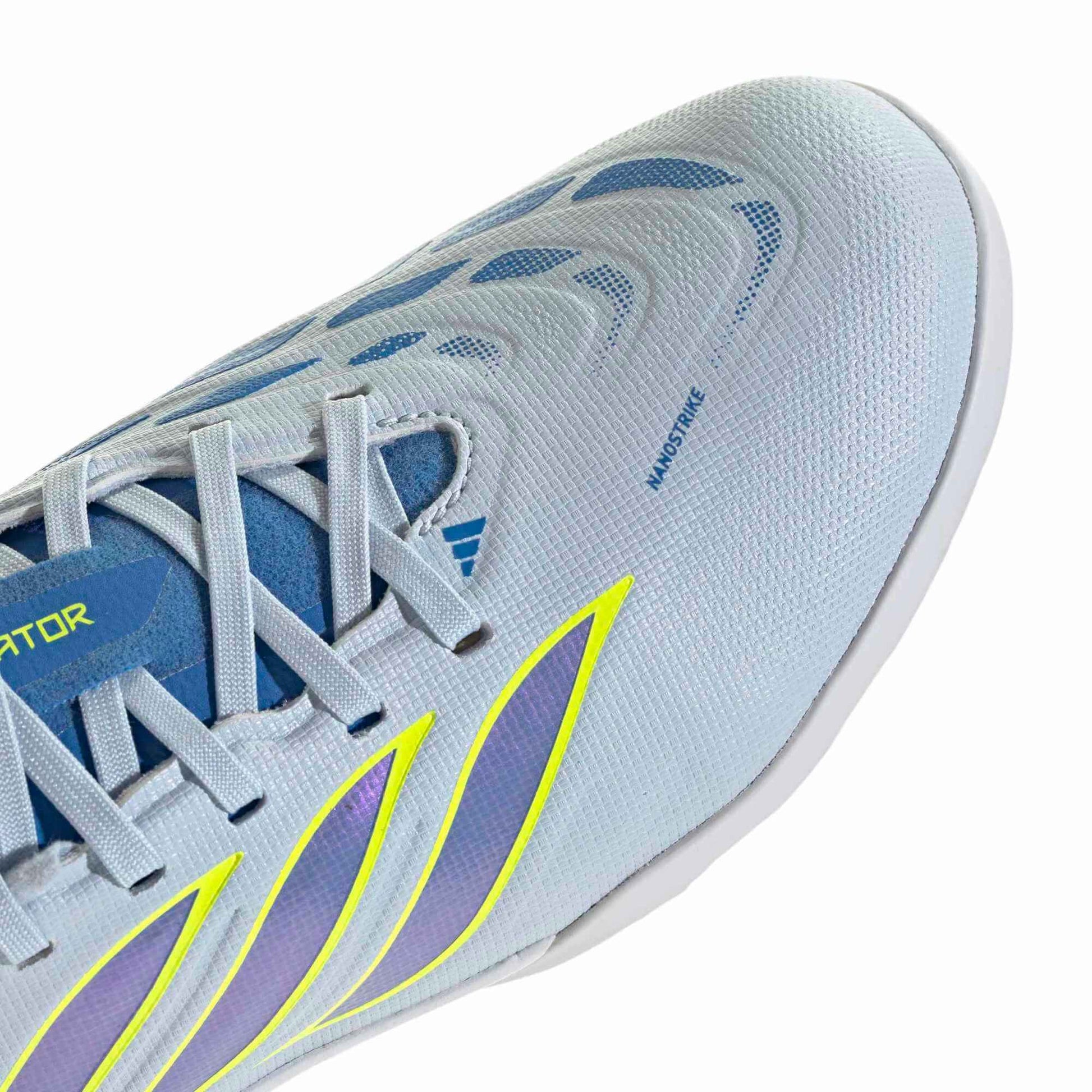 adidas Junior Predator League Turf Soccer Shoes - Ice Cold Precision Pack (SP26) (Detail 1)