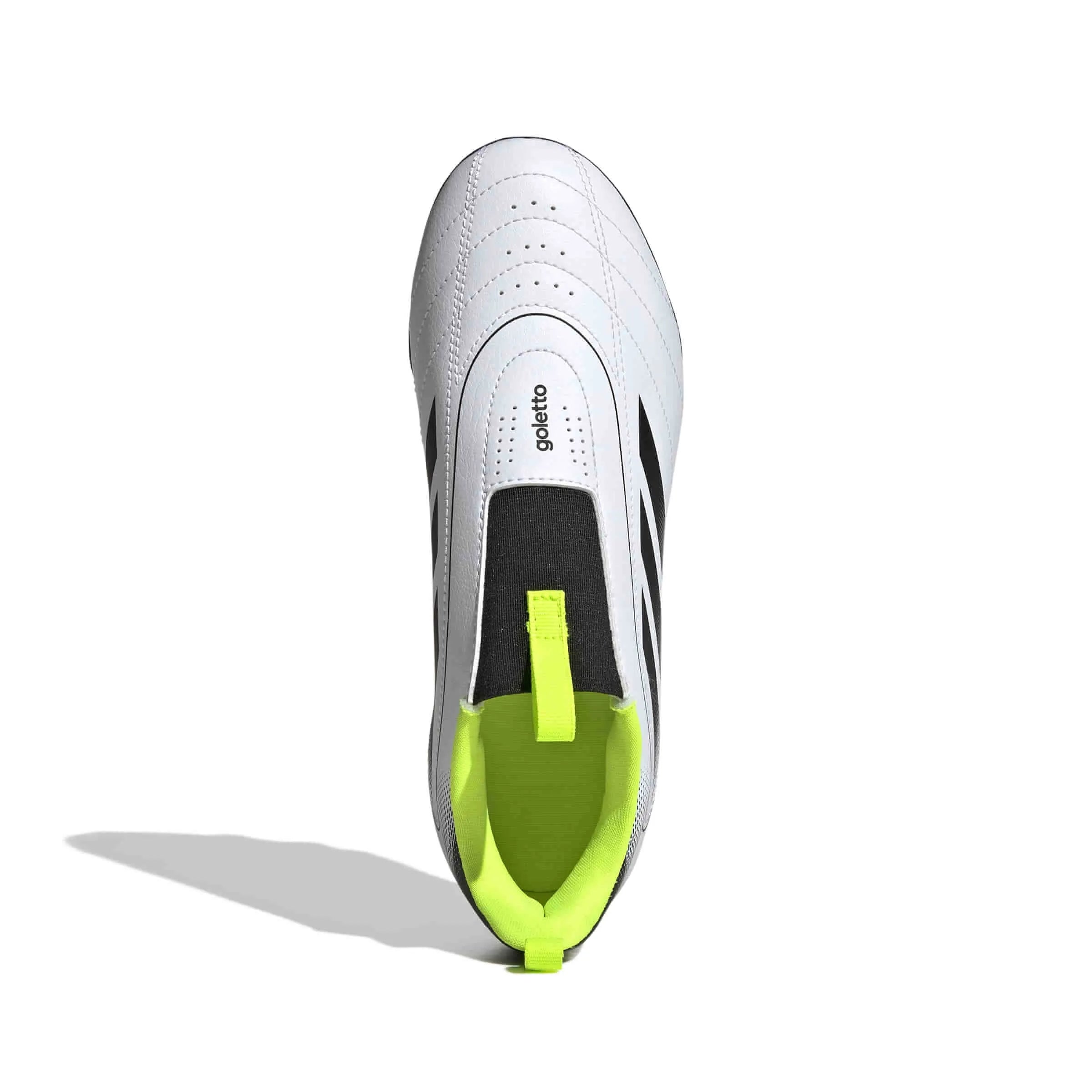 adidas Kid's Goletto IX Laceless Firm-Multi Ground Soccer Cleats (Top)
