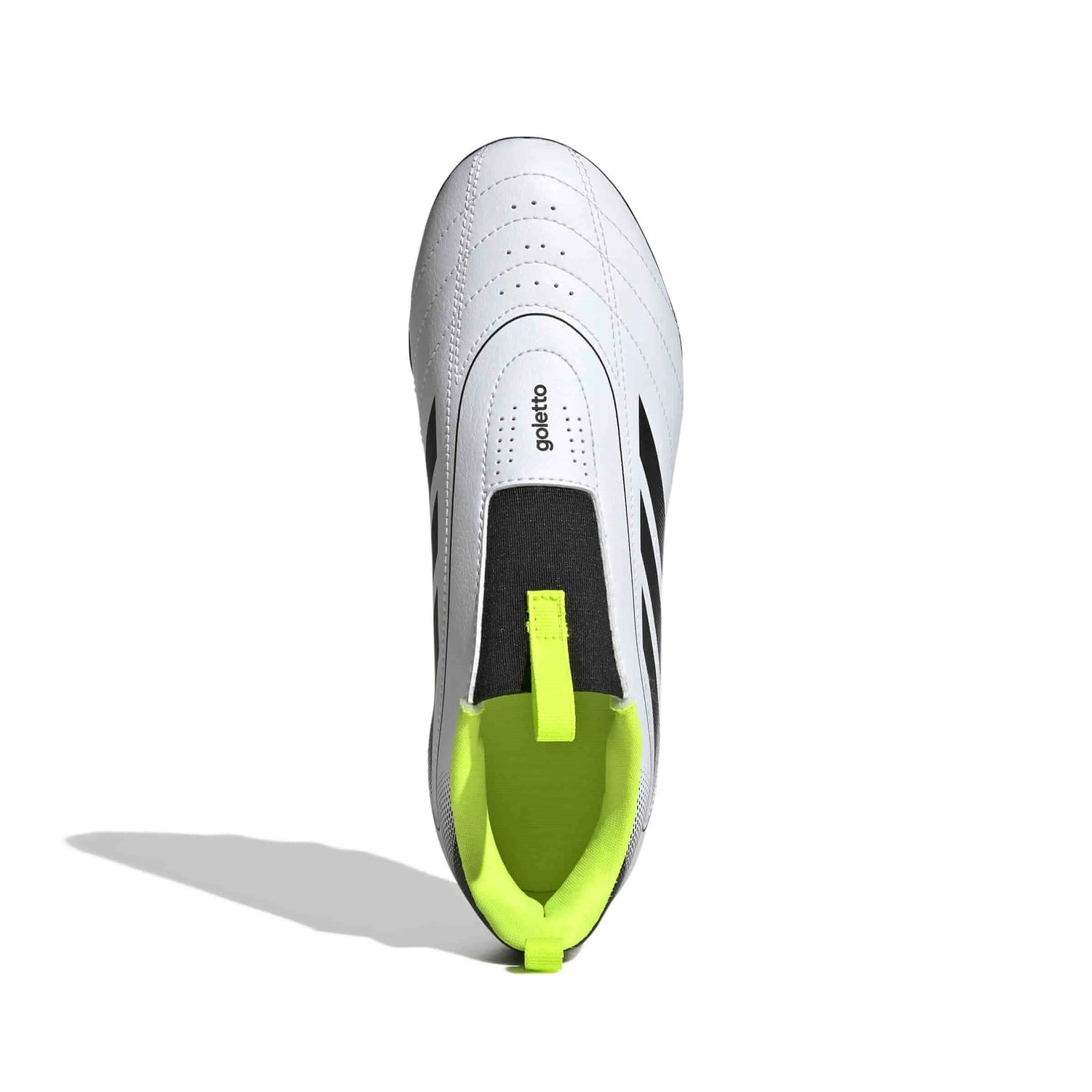 adidas Kid's Goletto IX Laceless Firm-Multi Ground Soccer Cleats (Top)