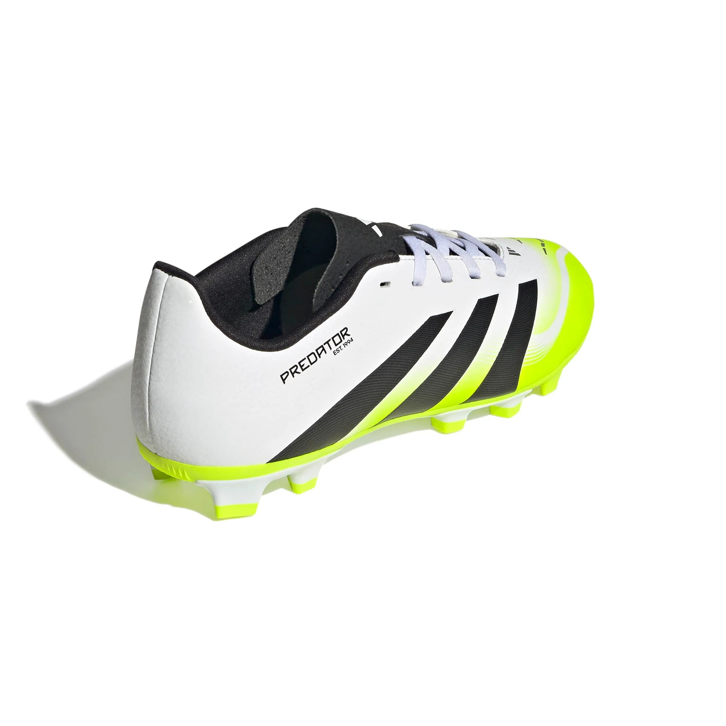 adidas Kid's Predator Club Firm-Multi Ground Soccer Cleats - Radiant Blaze Pack (FA25) (Lateral - Back)