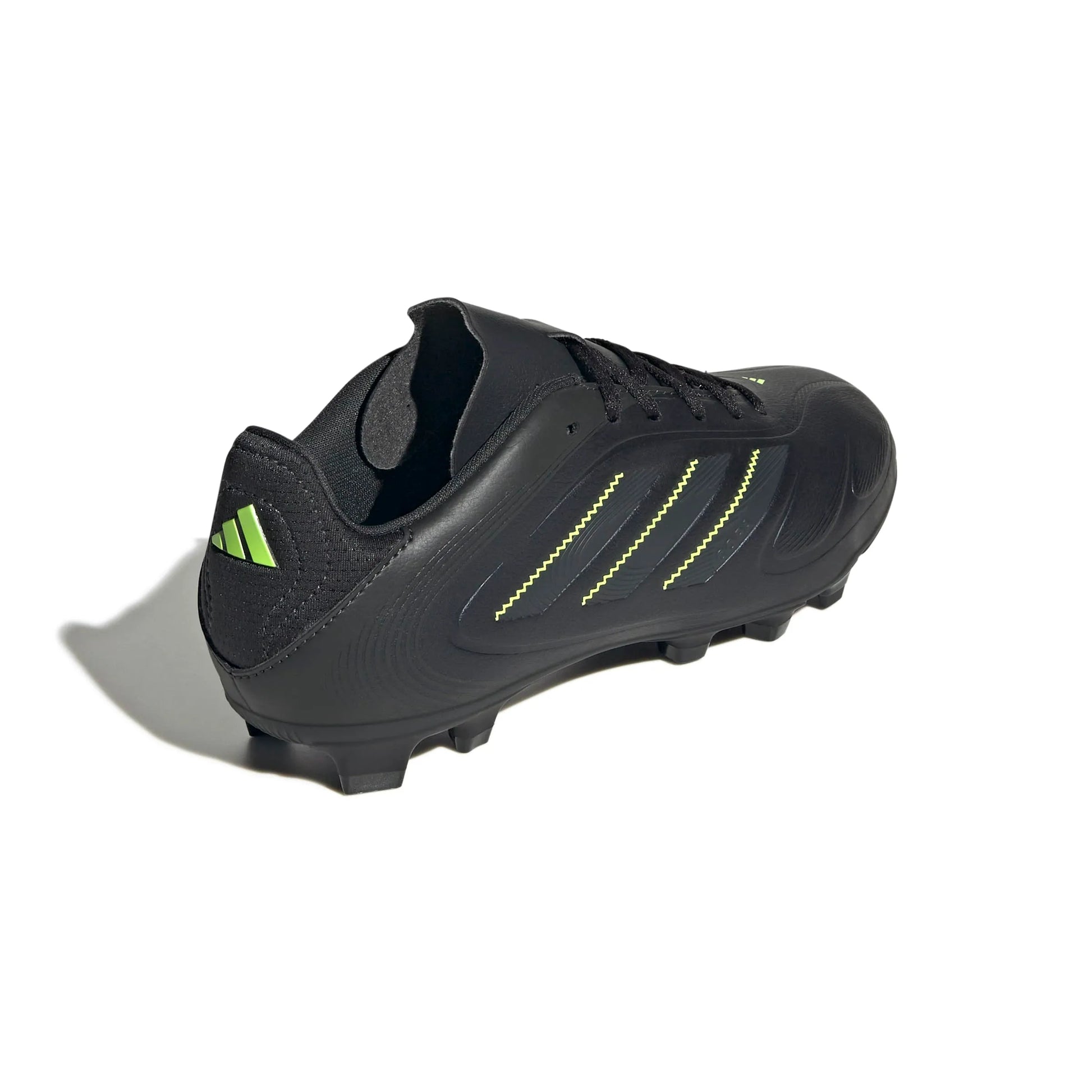 adidas Kids Copa Pure III Club Firm-Multi Ground Soccer Cleats - Electric Stealth Pack (FA25) (Lateral - Back)