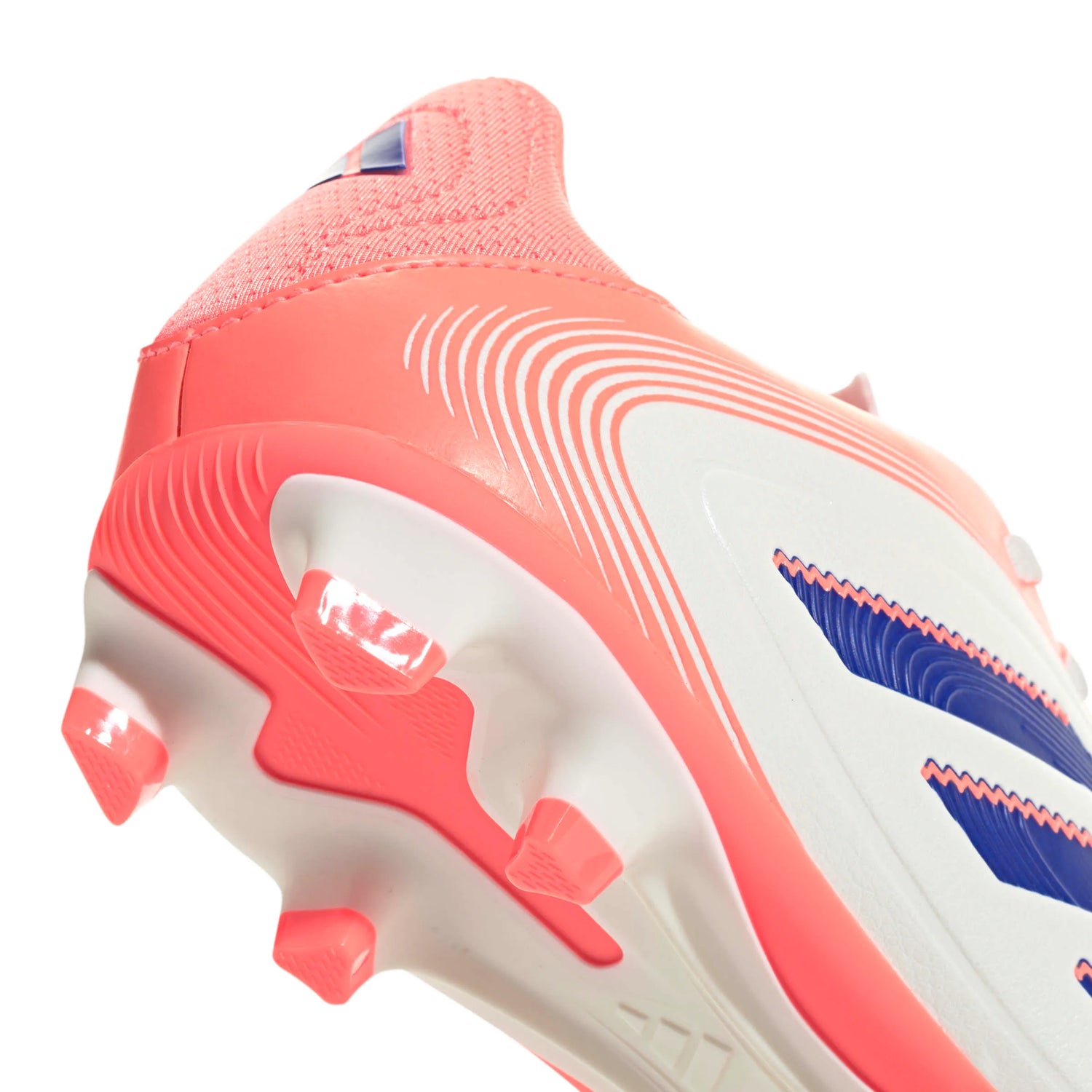 adidas Kids Copa Pure III Club Firm/Multi Ground Soccer Cleats - Coral Blaze Pack (FA25) (Detail 2)