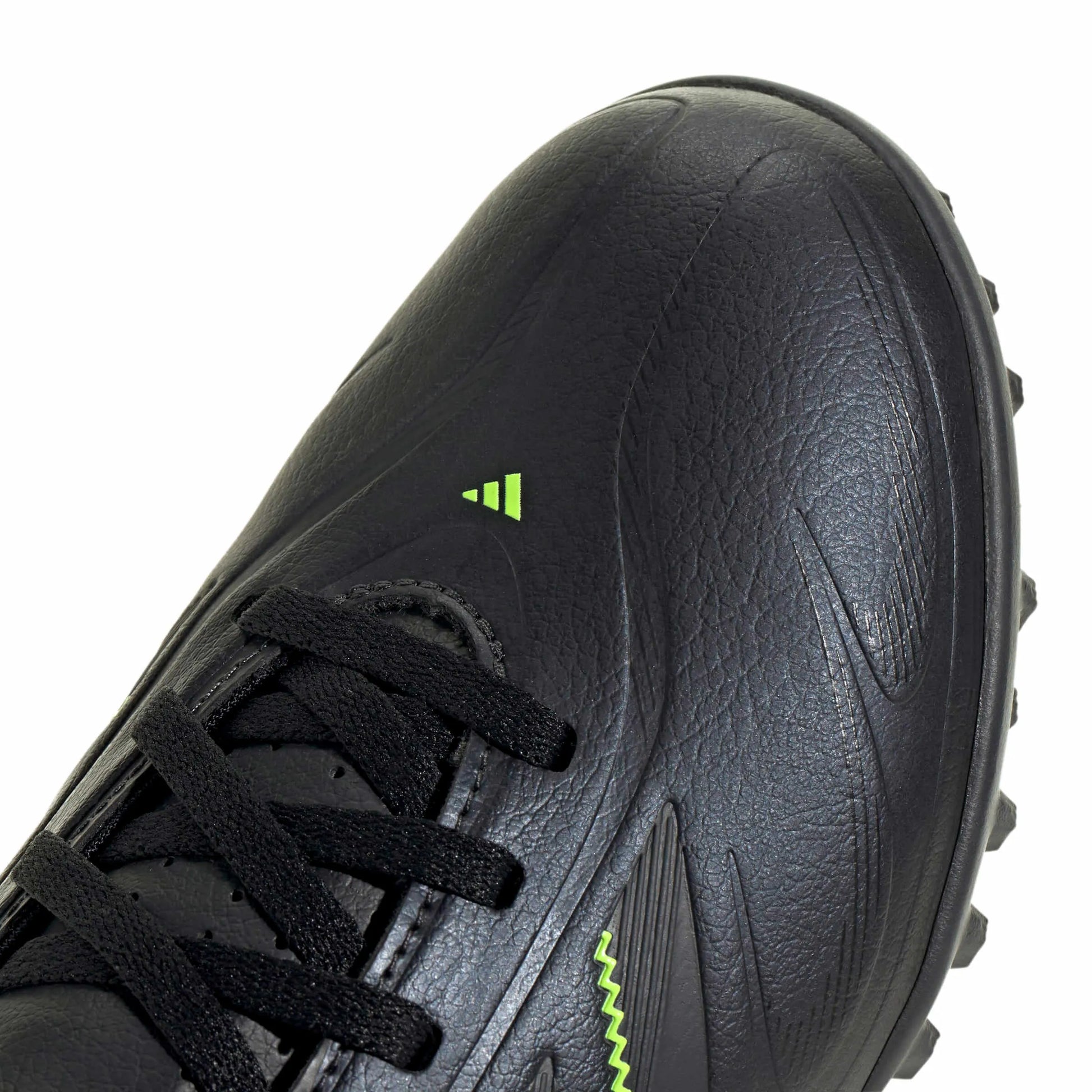 adidas Kids Copa Pure III Club Turf Soccer Shoes - Electric Stealth Pack (FA25) (Detail 1)