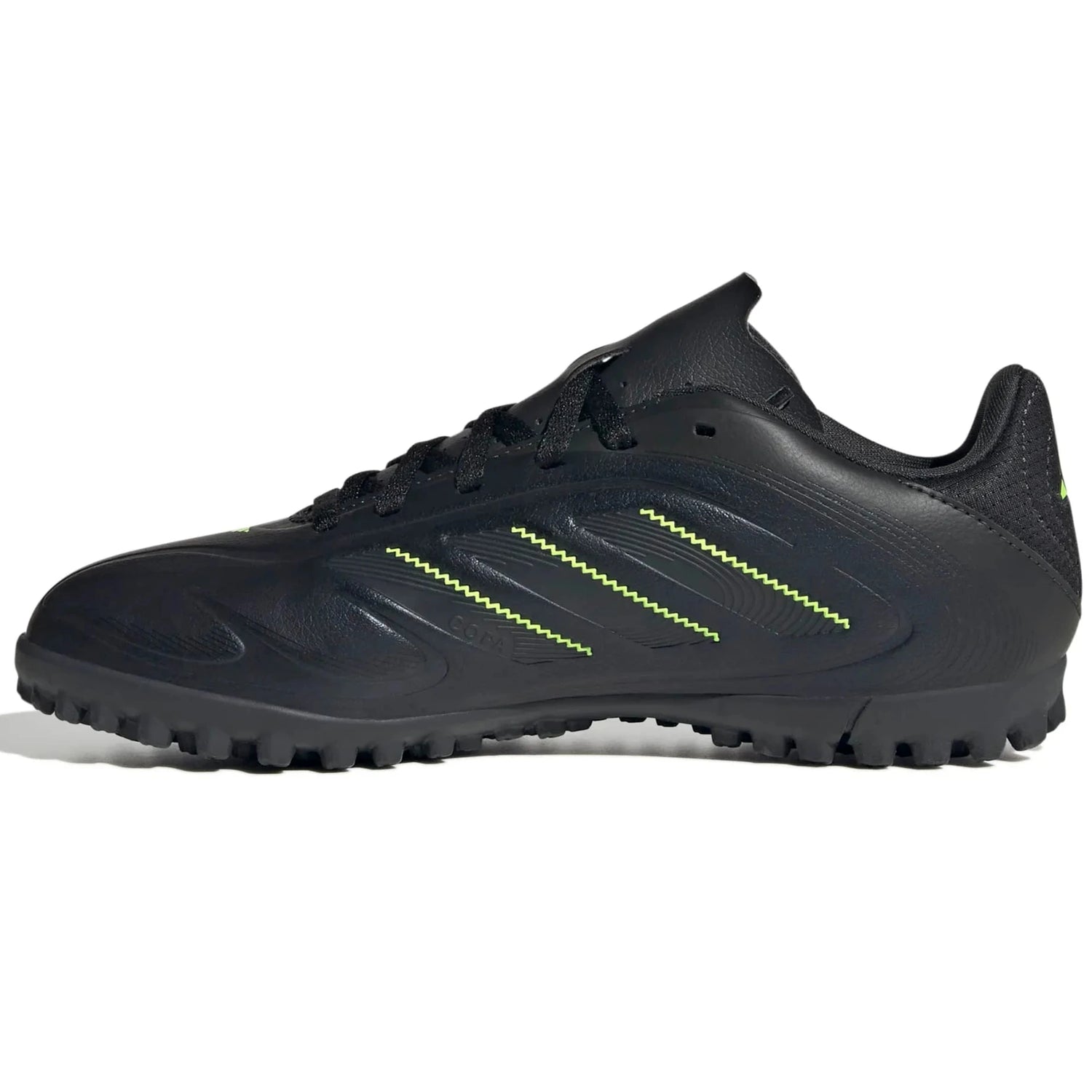 adidas Kids Copa Pure III Club Turf Soccer Shoes - Electric Stealth Pack (FA25) (Side 2)