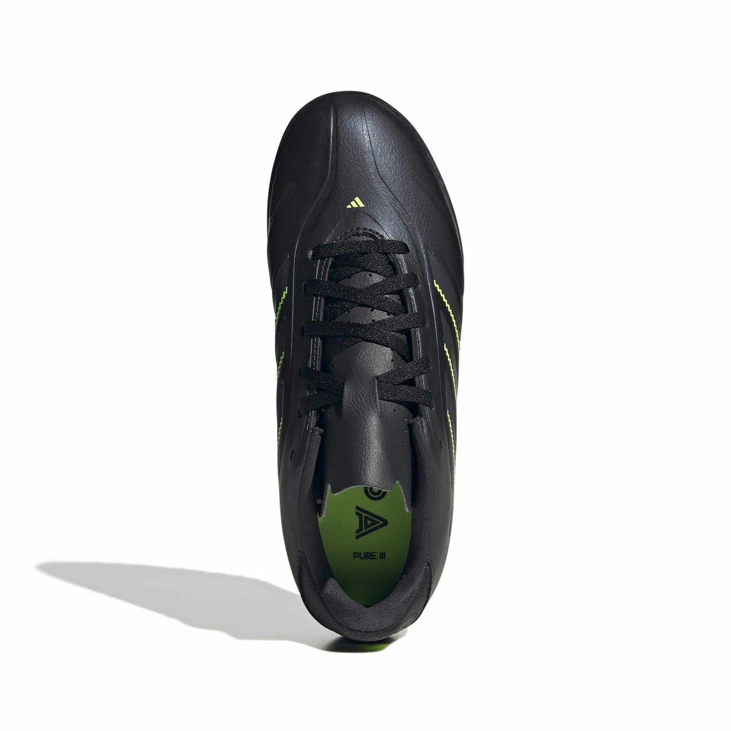 adidas Kids Copa Pure III Club Turf Soccer Shoes - Electric Stealth Pack (FA25) (Top)