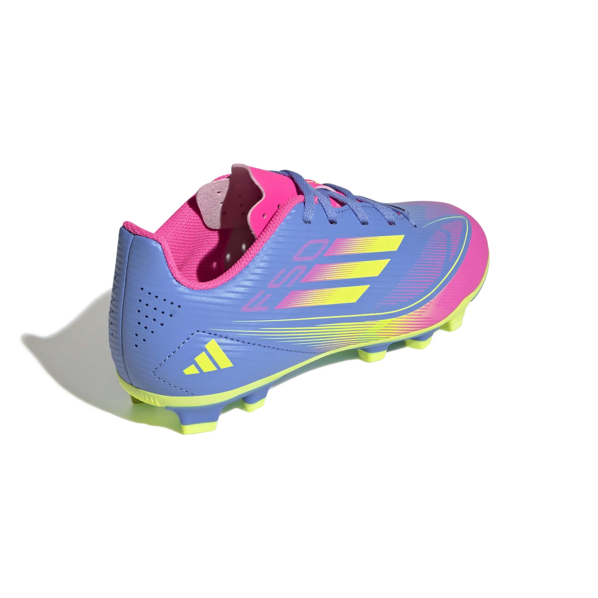 adidas Kids F50 Club Firm-Multi Ground Soccer Cleats - Celestial Victory Pack (SP25) (Lateral - Back)