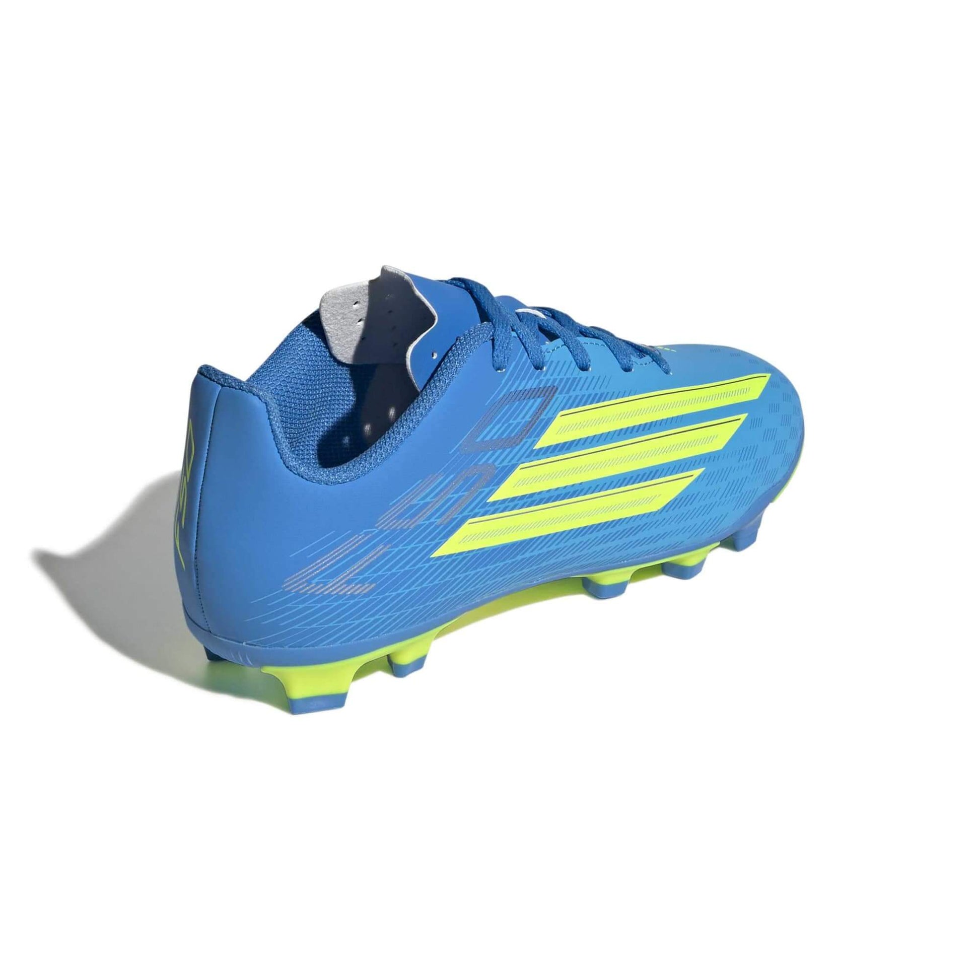adidas Kids F50 Club Firm-Multi Ground Soccer Cleats - Ice Cold Precision Pack (SP26) (Lateral - Back)