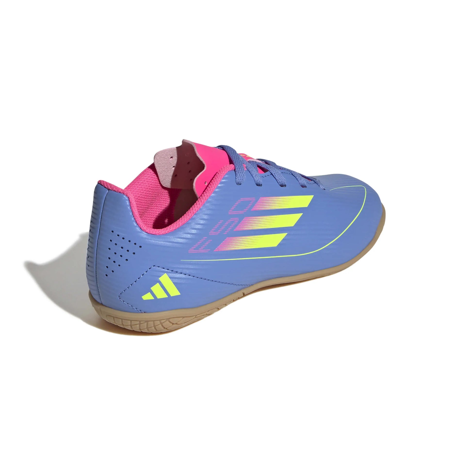adidas Kids F50 Club Indoor Soccer Shoes - Celestial Victory Pack (SP25) (Lateral - Back)