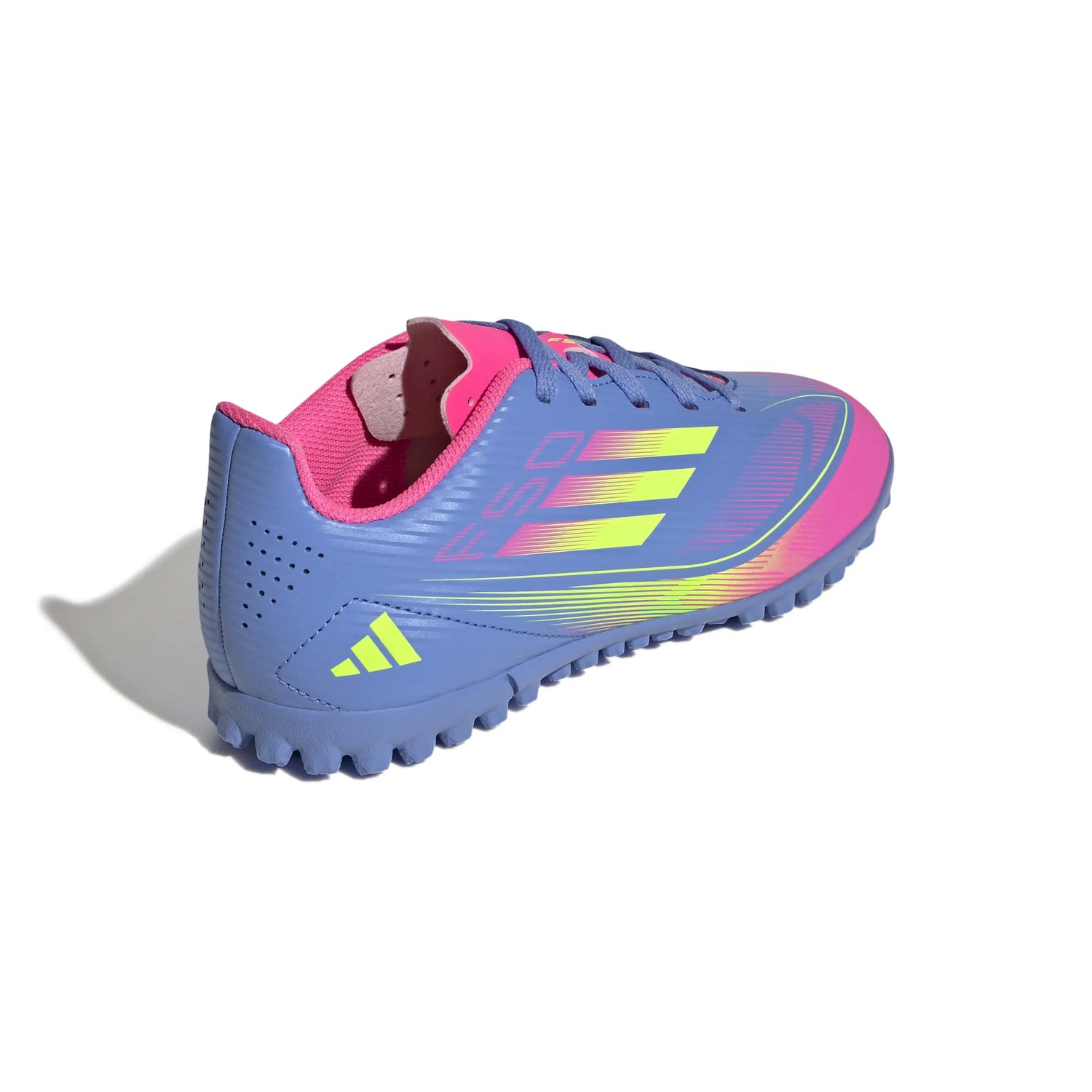 adidas Kids F50 Club Turf Soccer Shoes - Celestial Victory Pack (Lateral - Back)