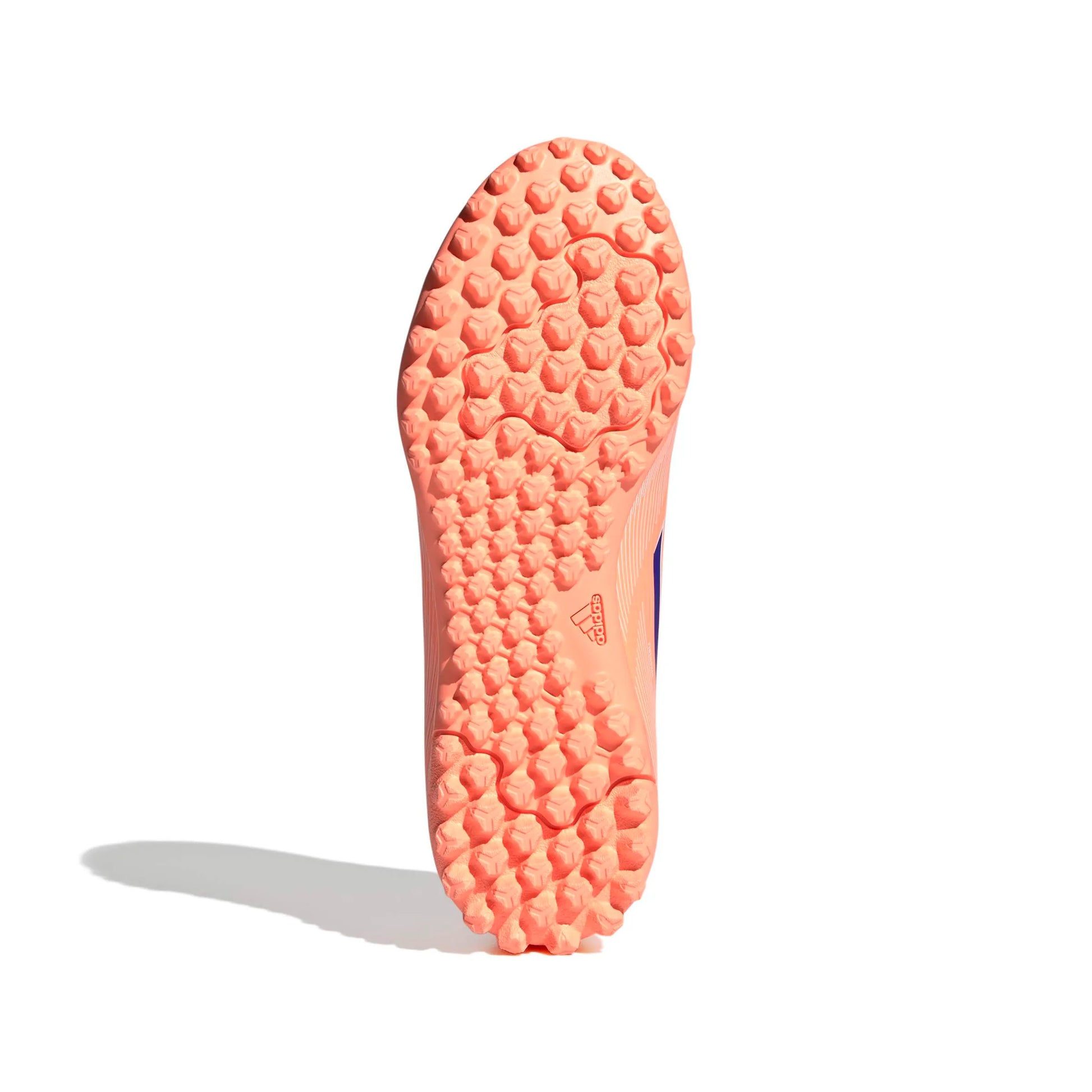 adidas Kids F50 Club Turf Soccer Shoes - Coral Blaze Pack (FA25) (Bottom)