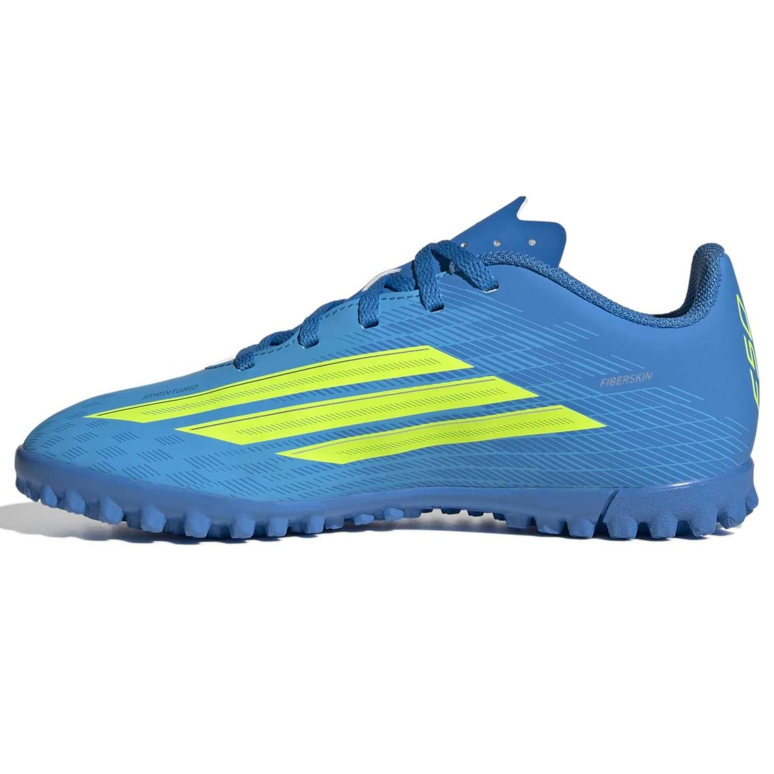 adidas Kids F50 Club Turf Soccer Shoes - Ice Cold PrecisIon Pack (SP26) (Side 2)
