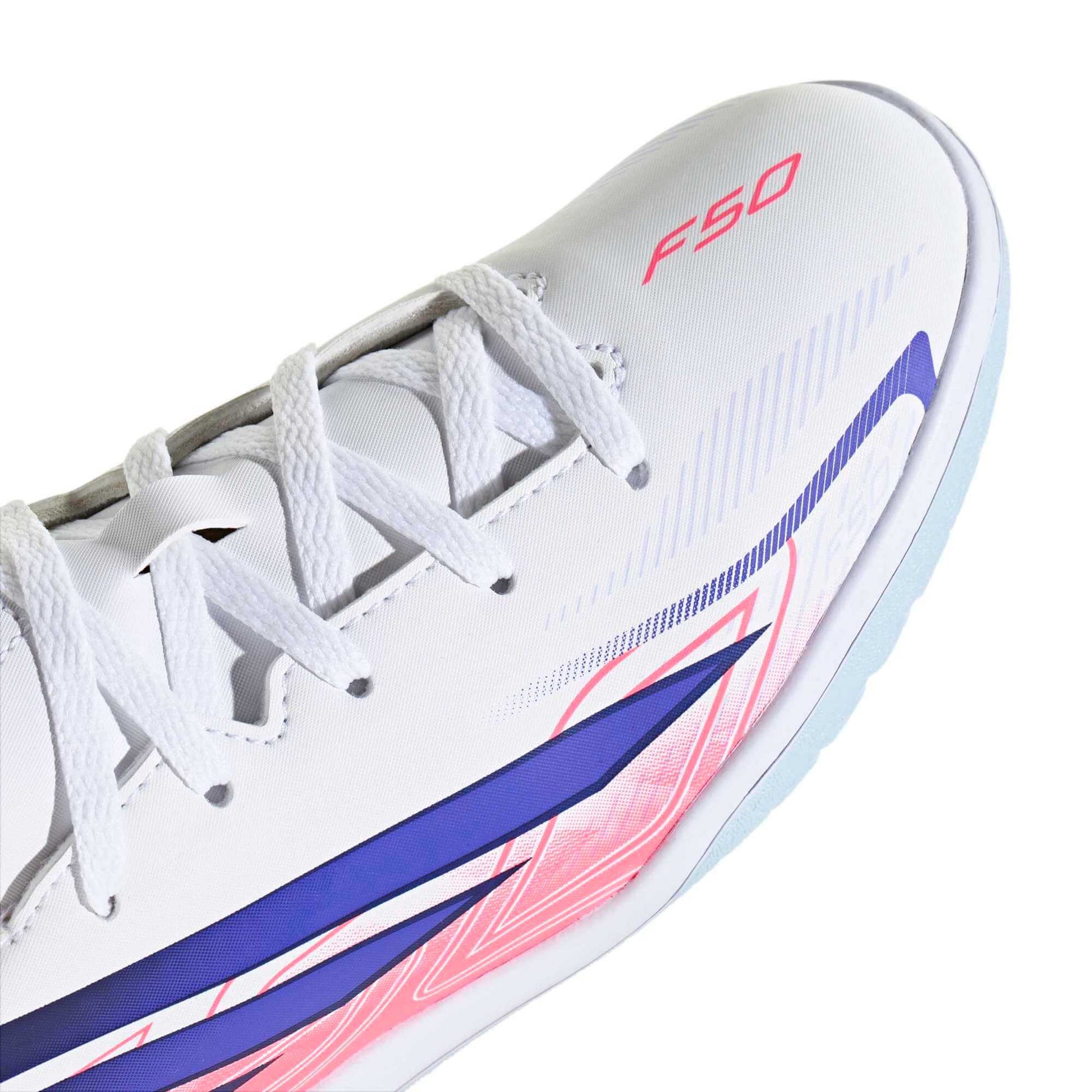 adidas Kids F50 Hyperfast Club Indoor Soccer Shoes - Chaos Vs Control Pack (FA26) (Detail 1)