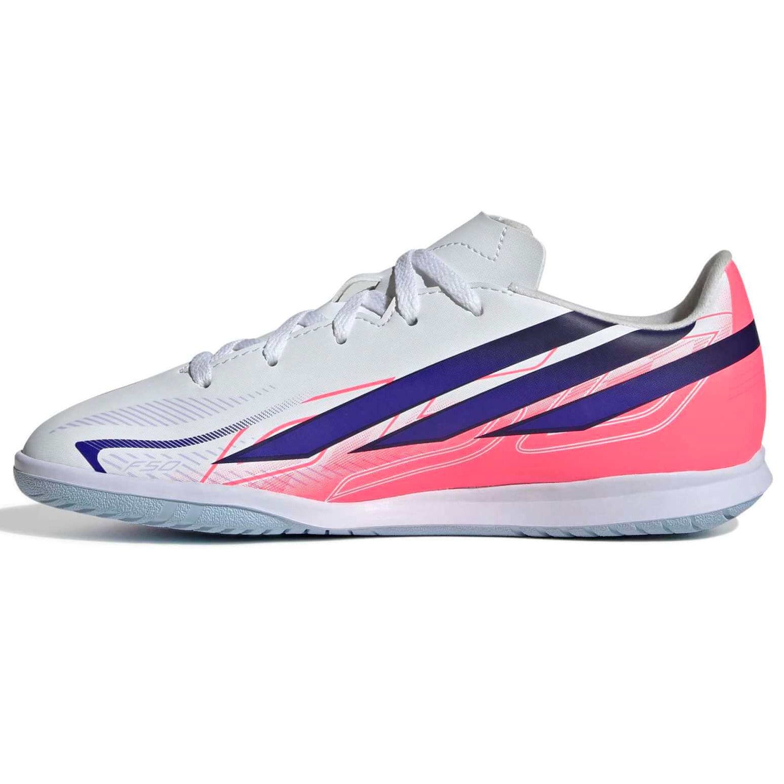 adidas Kids F50 Hyperfast Club Indoor Soccer Shoes - Chaos Vs Control Pack (FA26) (Side 2)