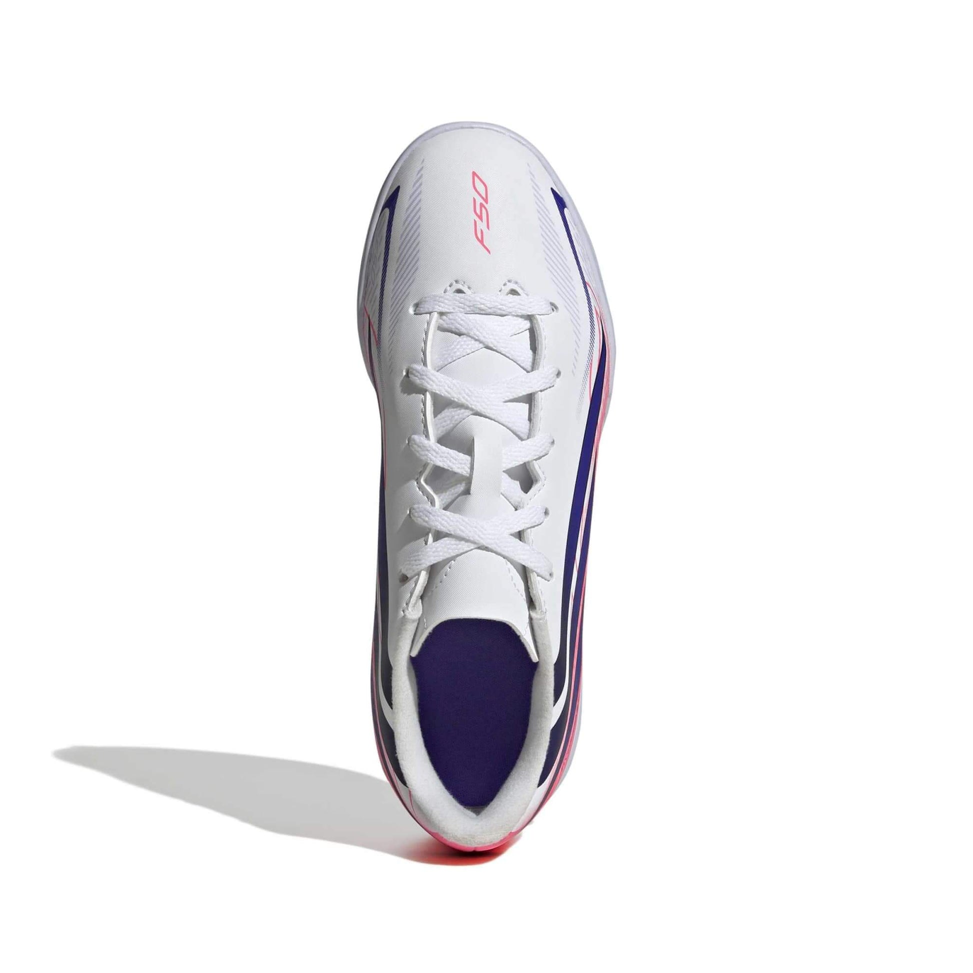 adidas Kids F50 Hyperfast Club Indoor Soccer Shoes - Chaos Vs Control Pack (FA26) (Top)