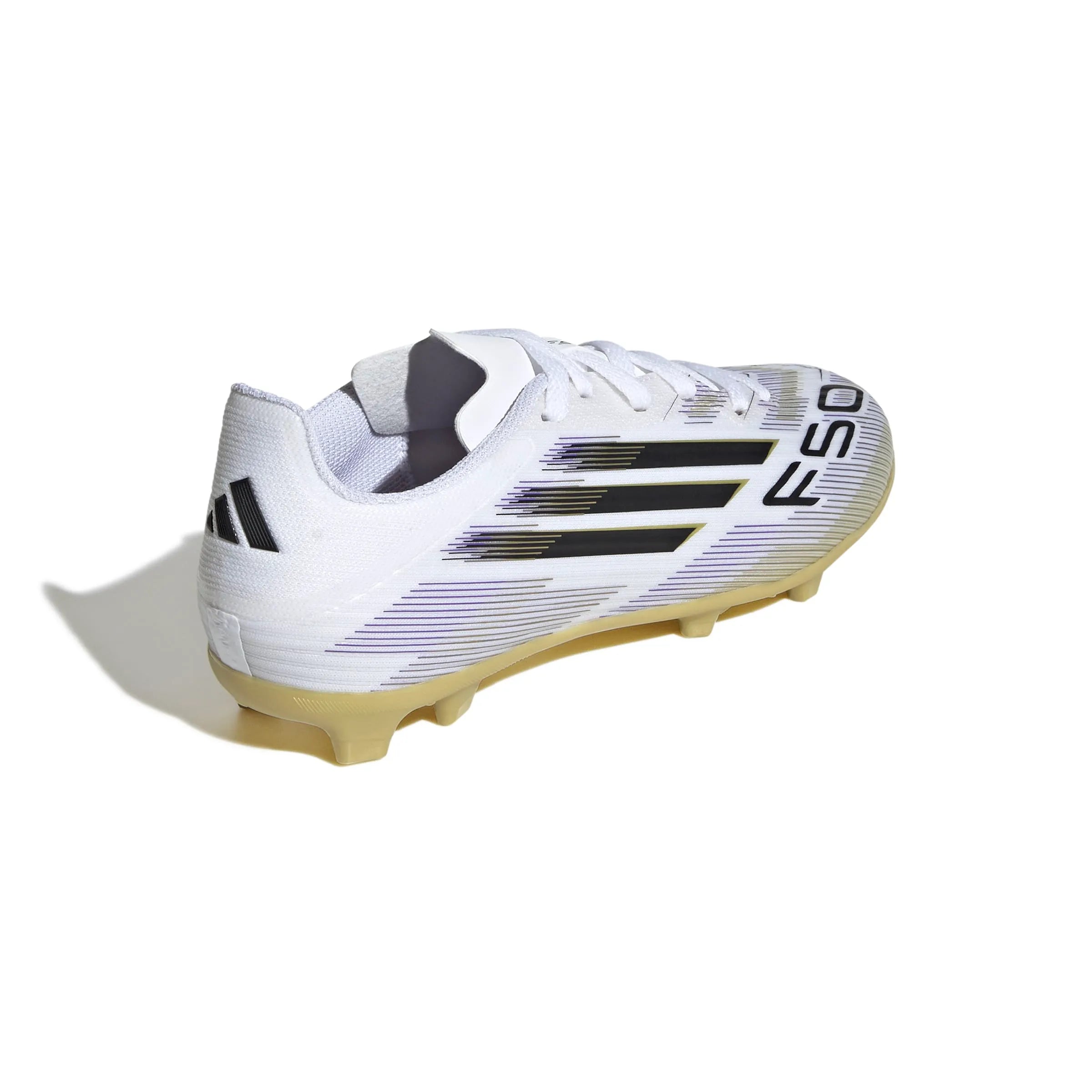 adidas Kids F50 League Firm/Multi Ground Soccer Cleats - Road To Glory (FA25) (Lateral - Back)