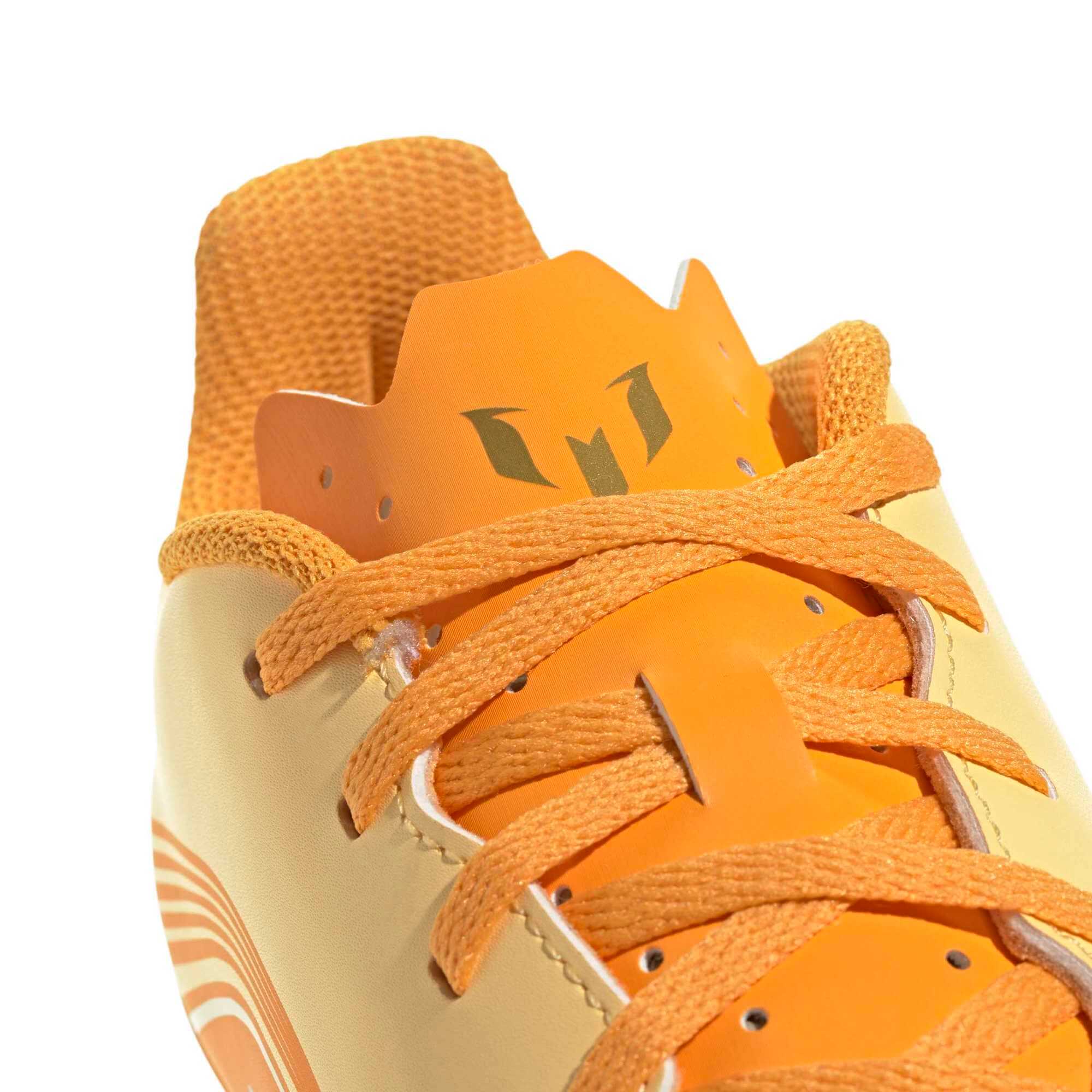 adidas Kids F50 Messi Club Firm/Multi Ground Soccer Cleats - Messi Hora Dorada Pack (SP26) (Detail 2)