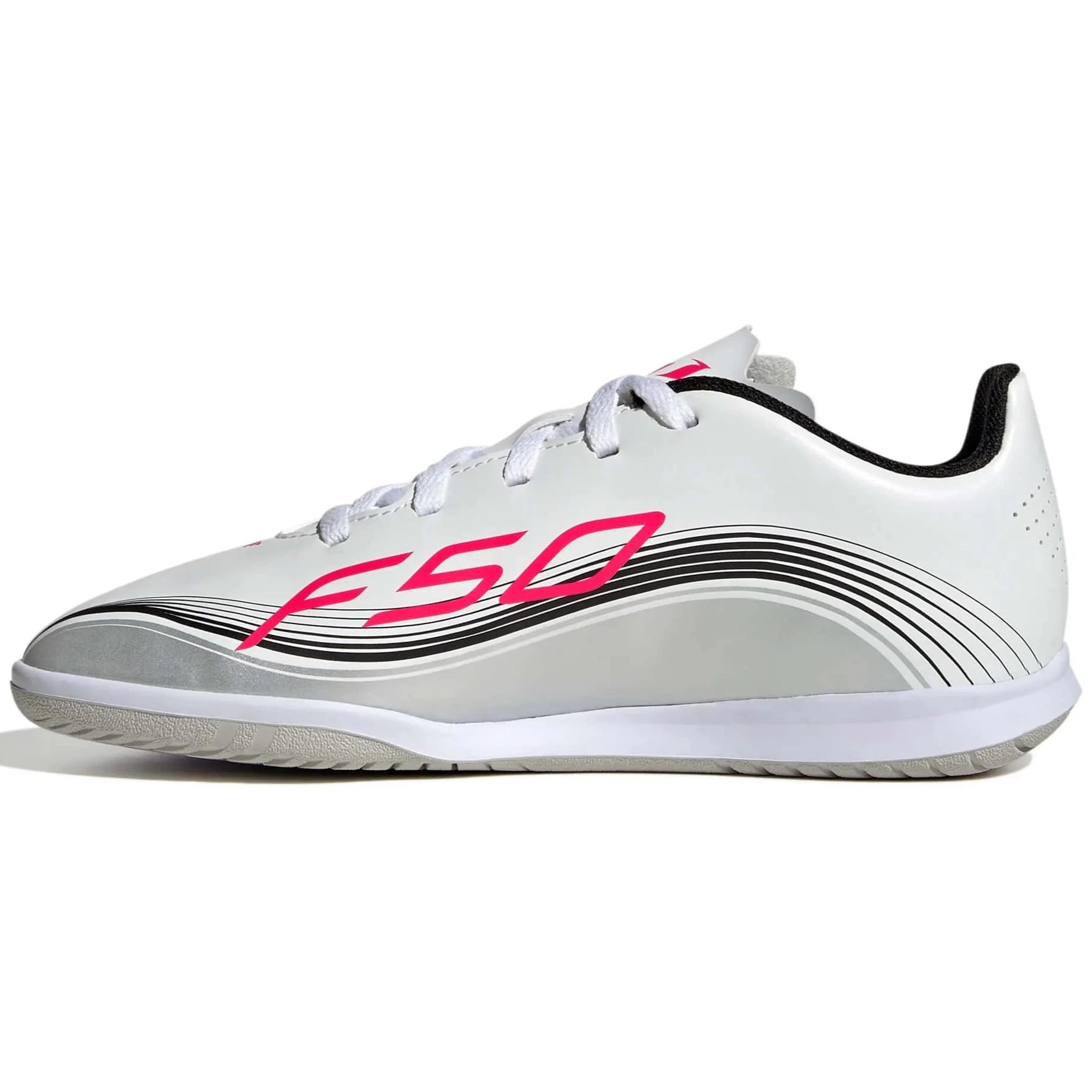 adidas Kids F50 Messi Club Indoor Soccer Shoes - Messi Prestig 10 (FA25) (Side 2)