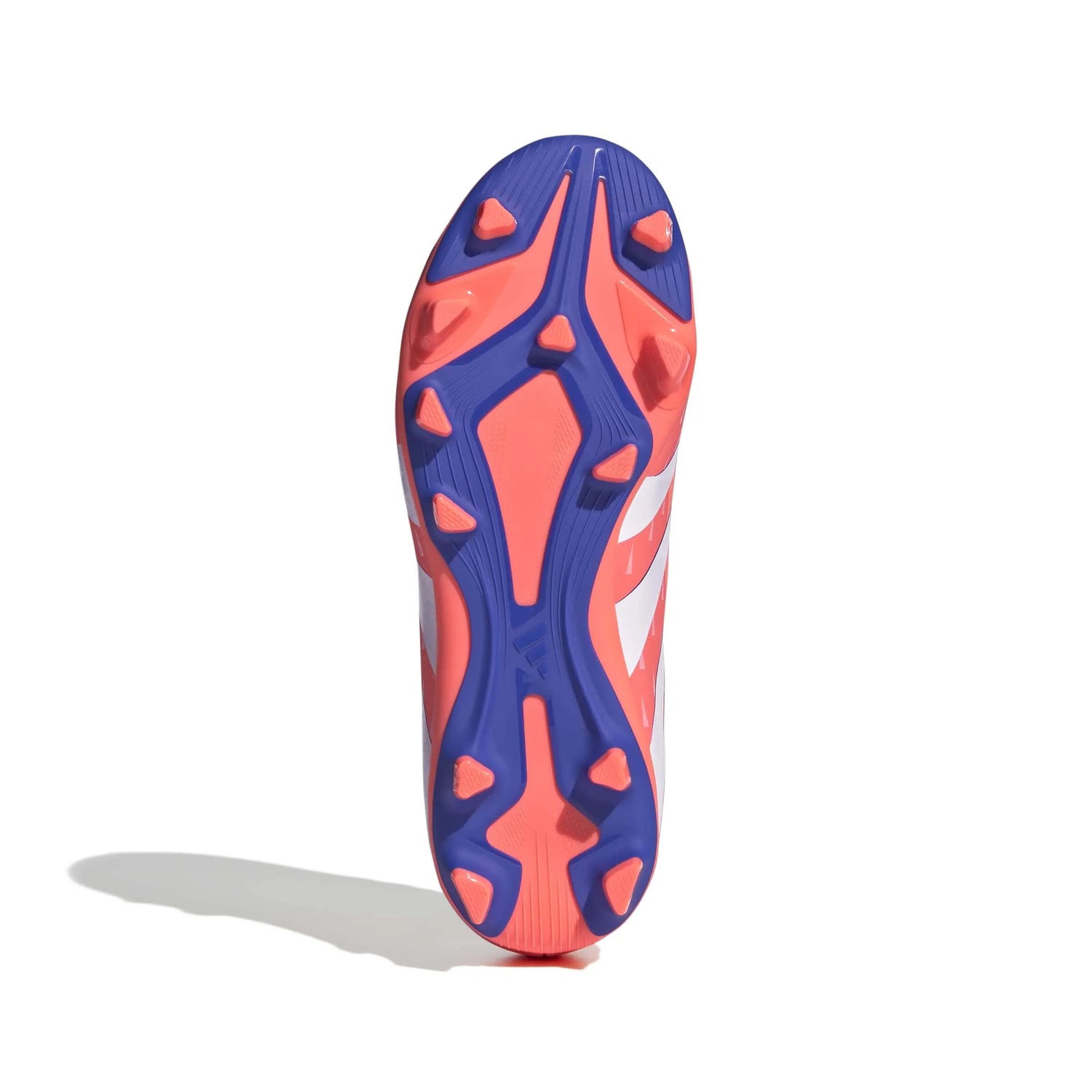 adidas Kids Predator Club Firm-Multi Ground Soccer Cleats - Coral Blaze Pack (FA25) (Bottom)