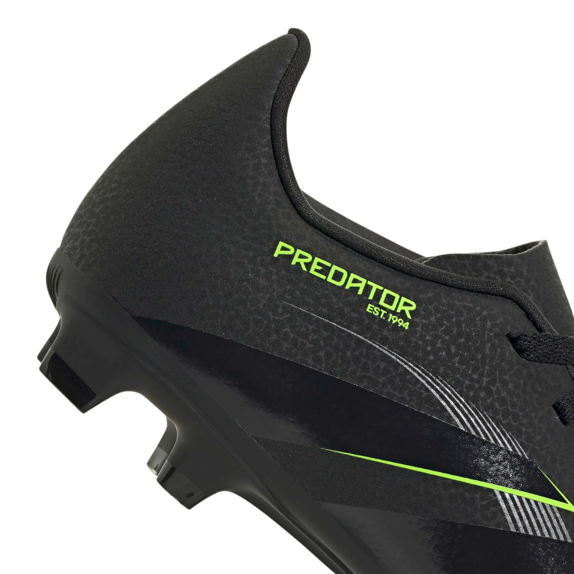 adidas Kids Predator Club Firm-Multi Ground Soccer Cleats - Electric Stealth Pack (FA25) (Detail 2)