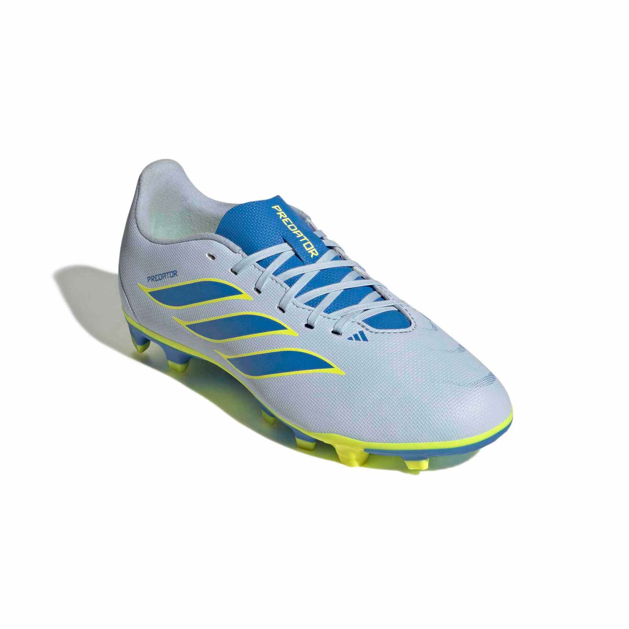 adidas Kids Predator Club Firm-Multi Ground Soccer Cleats - Ice Cold Precision Pack (SP26) (Lateral - Front)
