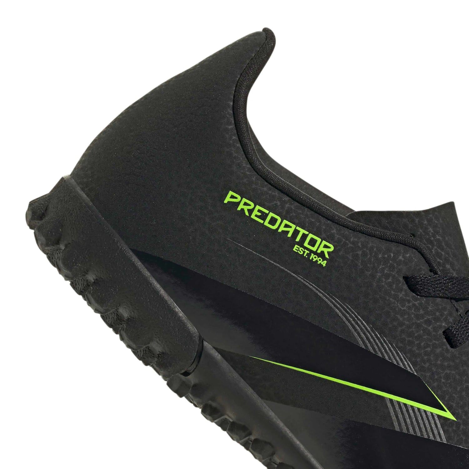 adidas Kids Predator Club Turf Soccer Shoes - Electric Stealth Pack (FA25) (Detail 2)