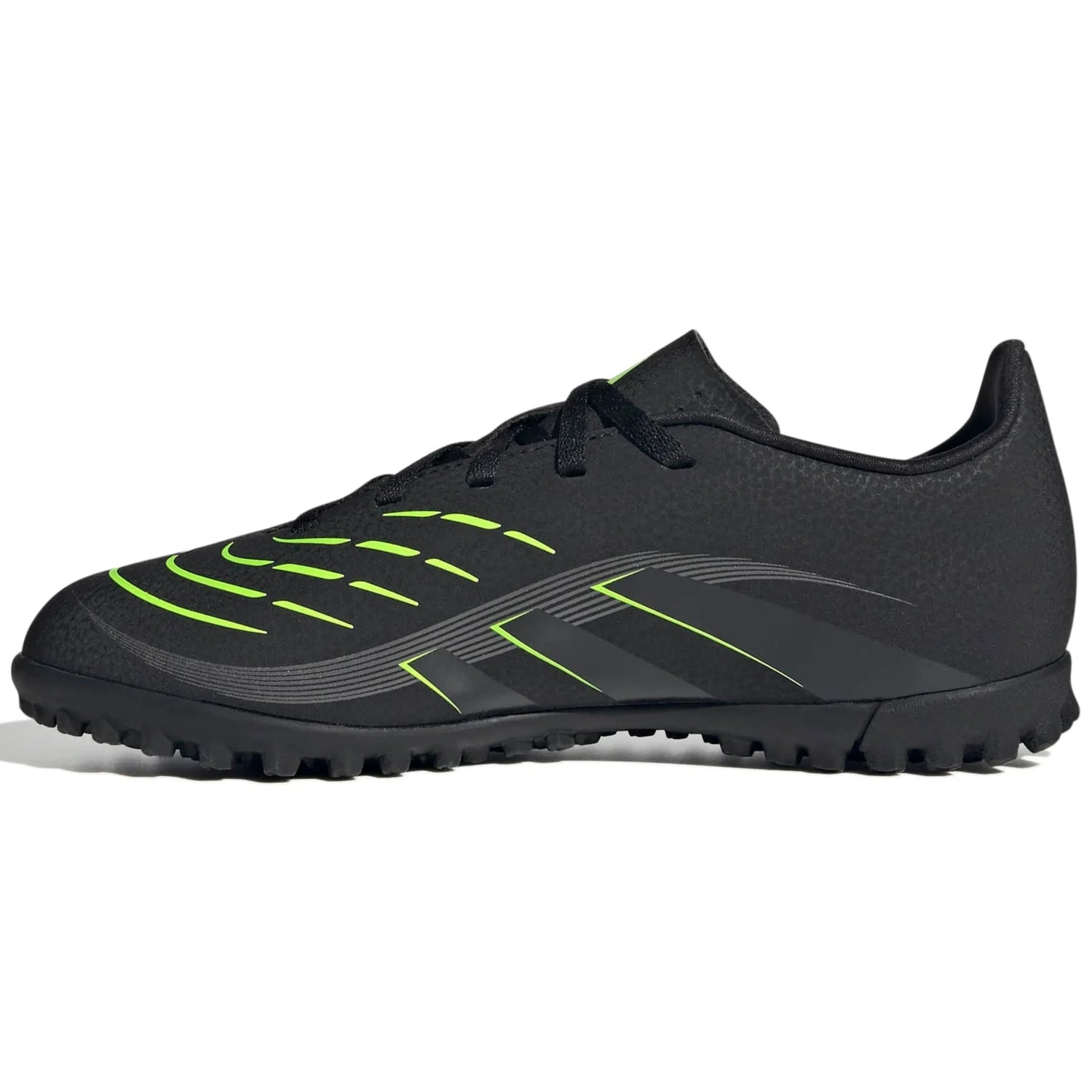 adidas Kids Predator Club Turf Soccer Shoes - Electric Stealth Pack (FA25) (Side 2)