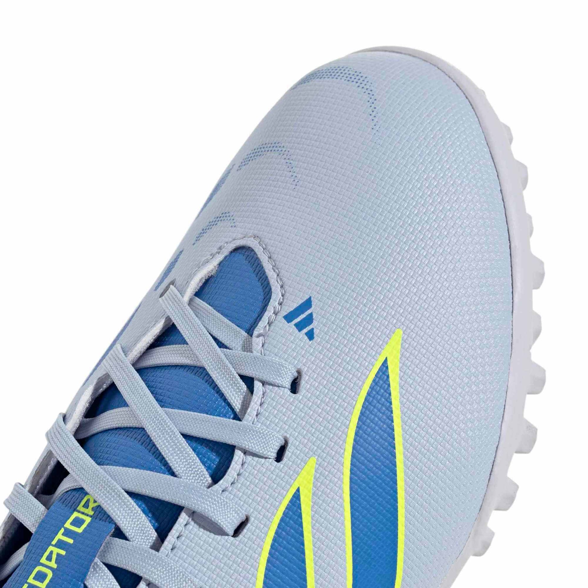 adidas Kids Predator Club Turf Soccer Shoes - Ice Cold Precision Pack (SP26) (Detail 1)