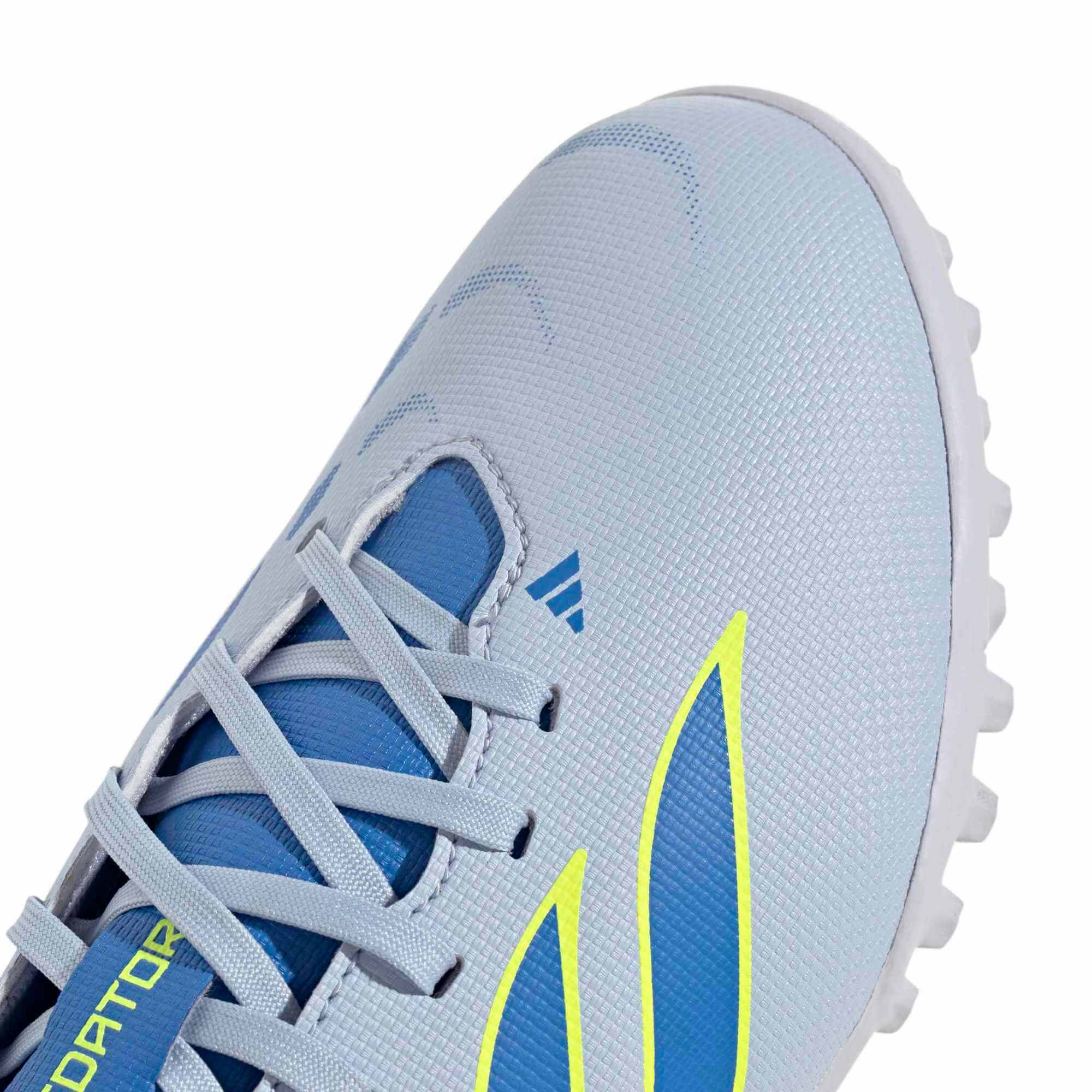 adidas Kids Predator Club Turf Soccer Shoes - Ice Cold Precision Pack (SP26) (Detail 1)