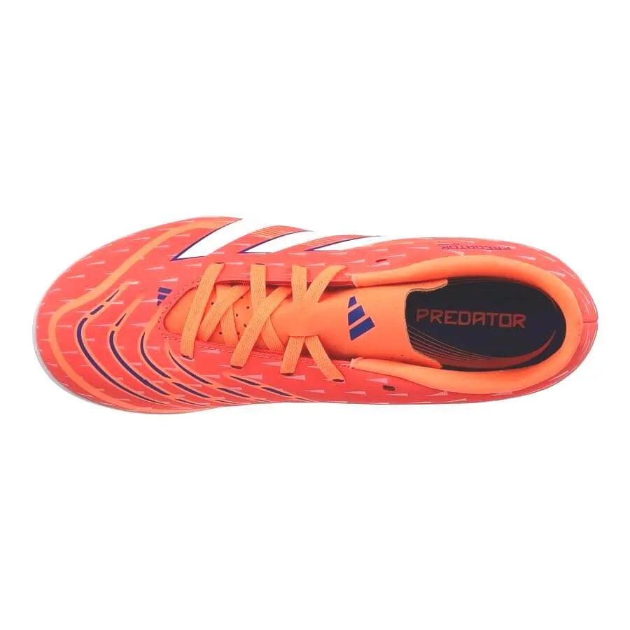 adidas Kids Predator Club Turf Soccer Shoes - Coral Blaze Pack (FA25) (Top)