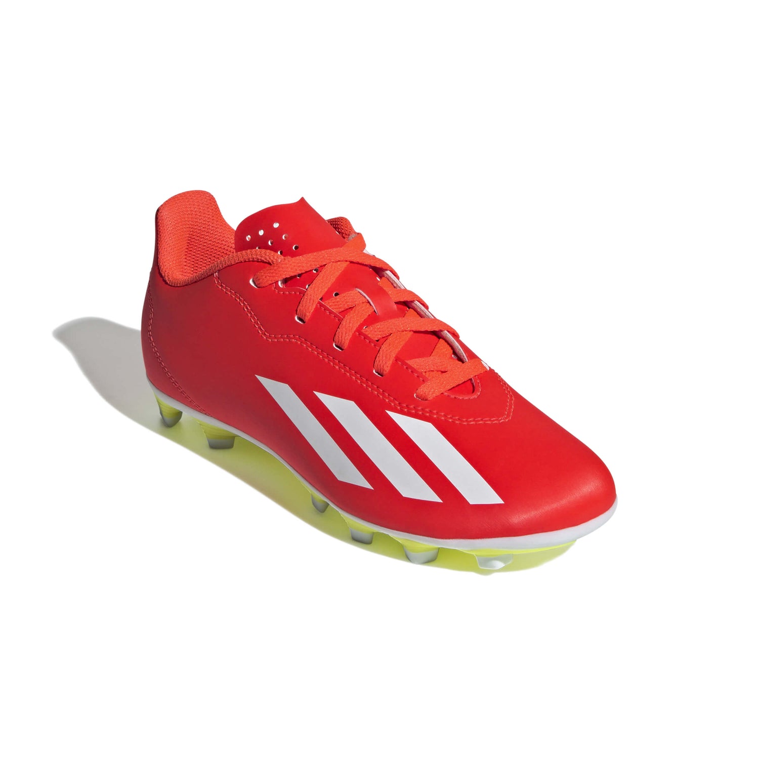 adidas Kids X Crazyfast Club FxG - Energy Citrus Pack (SP24) (Lateral - Front)