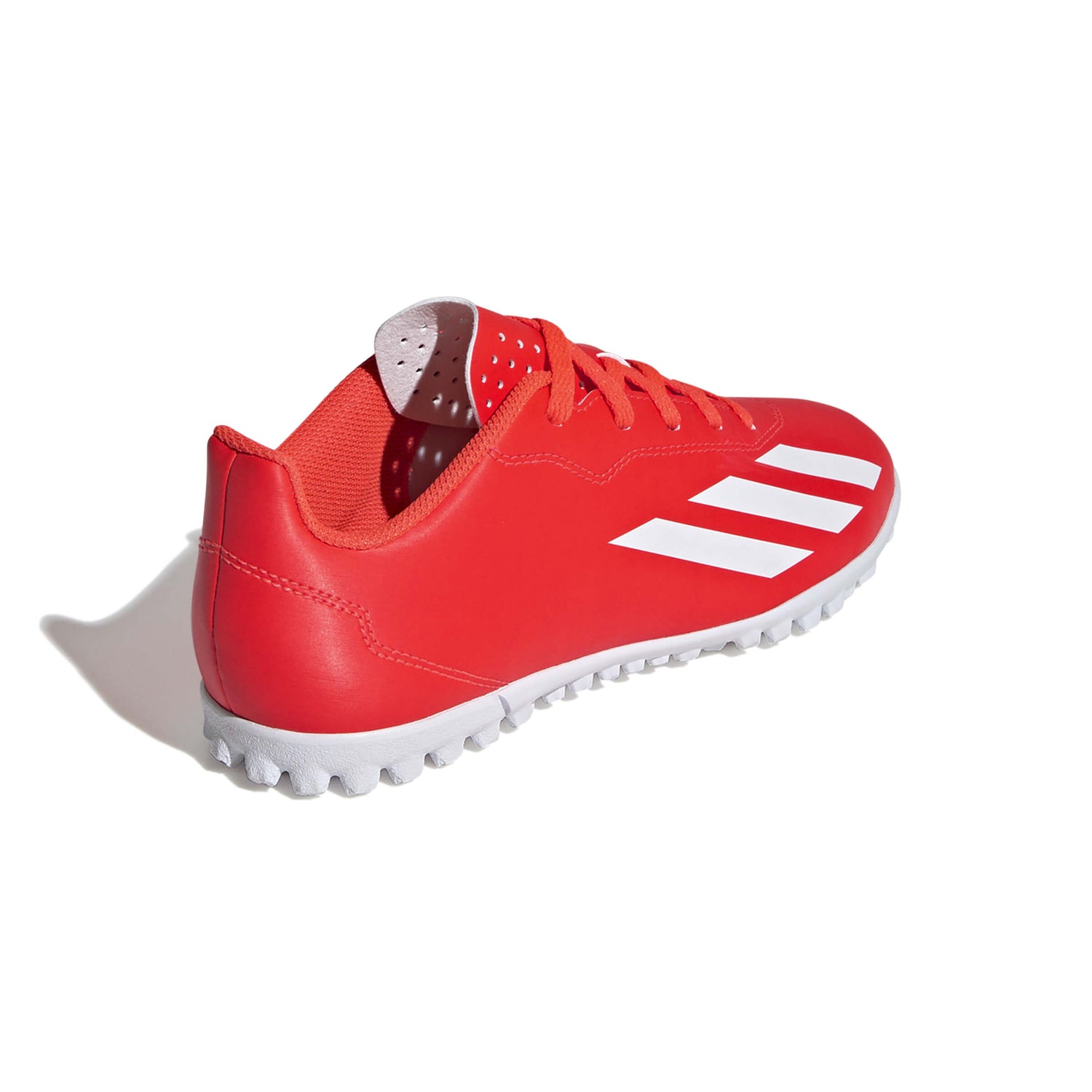 adidas Kids X Crazyfast Club Turf - Energy Citrus Pack (SP24) (Lateral - Back)