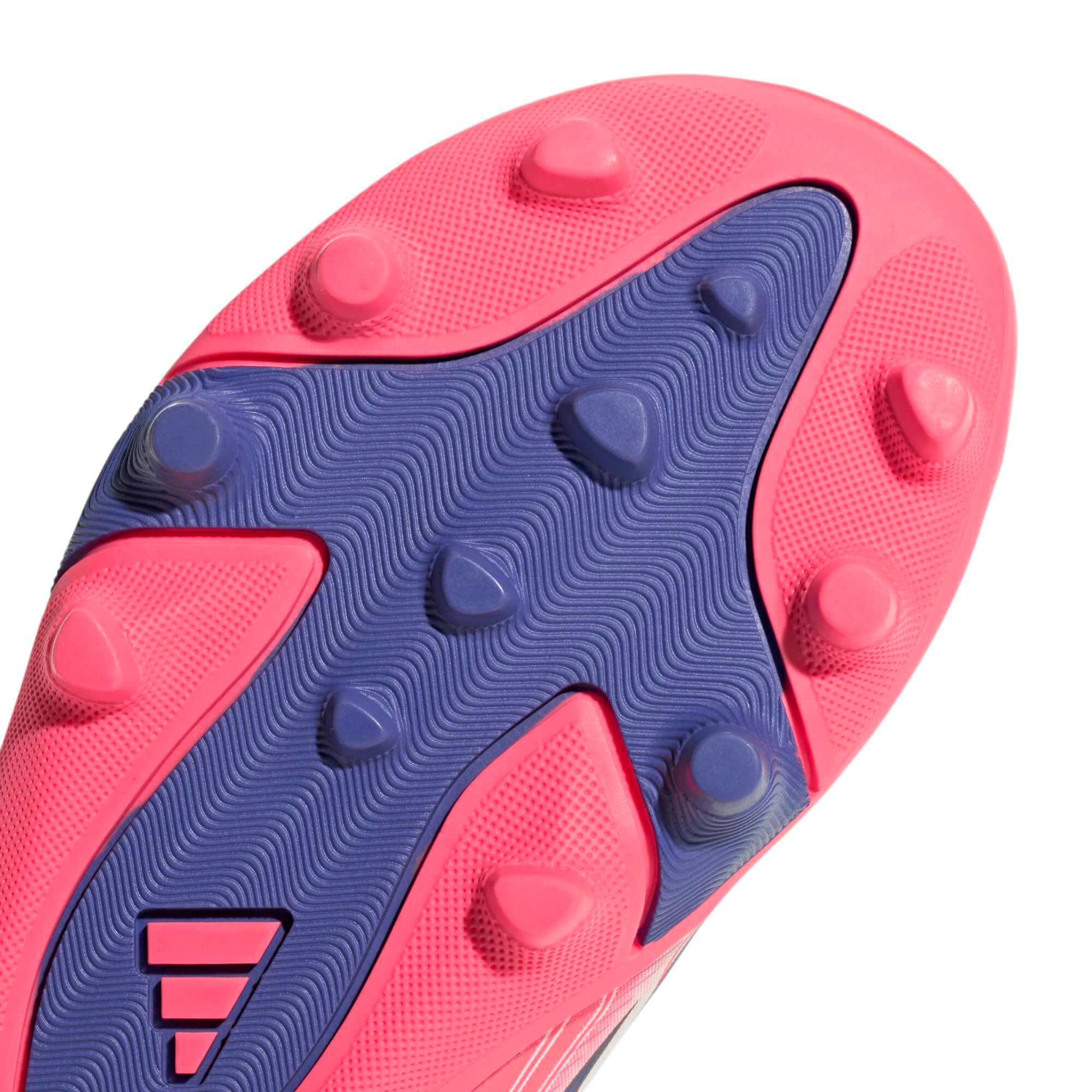 adidas Kids' F50 Hyperfast Club Velcro Firm-Multi Ground Soccer Cleats - Chaos Vs Control (FA26) (Detail 1)