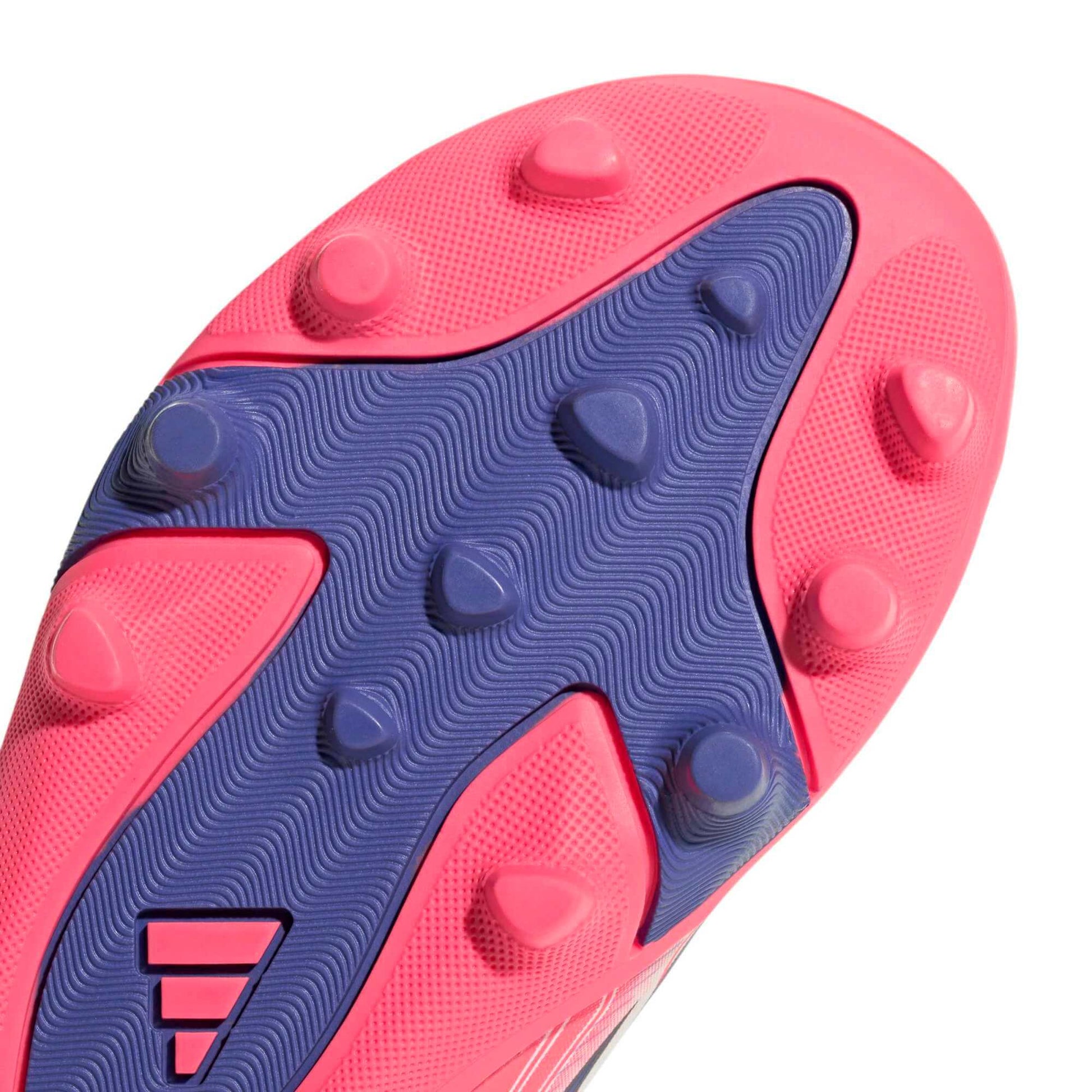 adidas Kids' F50 Hyperfast Club Velcro Firm-Multi Ground Soccer Cleats - Chaos Vs Control (FA26) (Detail 1)