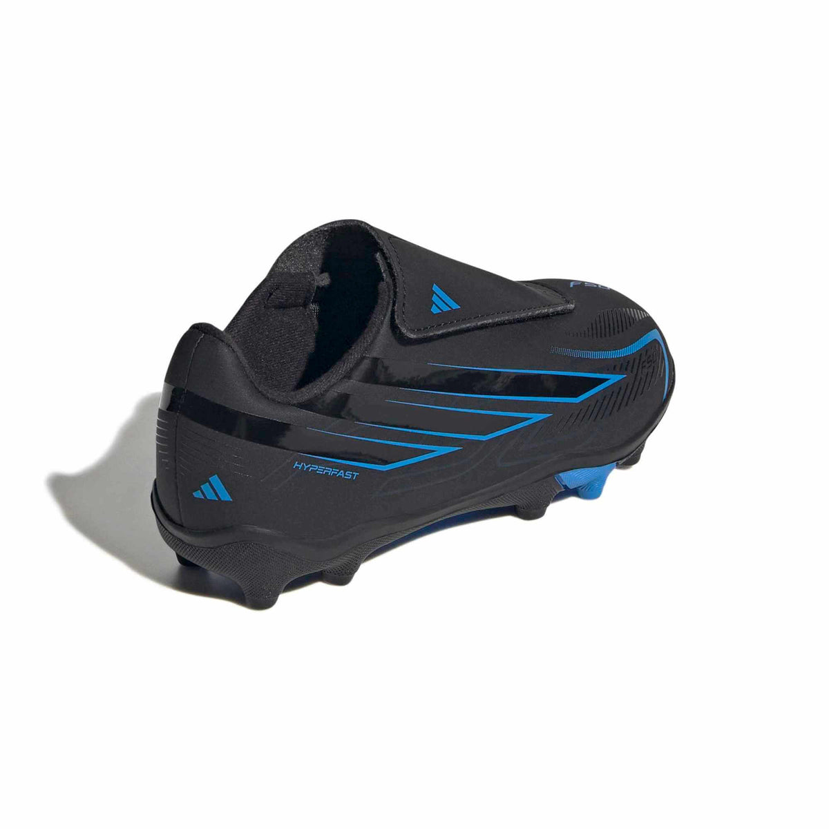 adidas Kids' F50 Hyperfast Club Velcro Firm-Multi Ground Soccer Cleats - Immortal DNA Pack (FA26) (Lateral - Back)