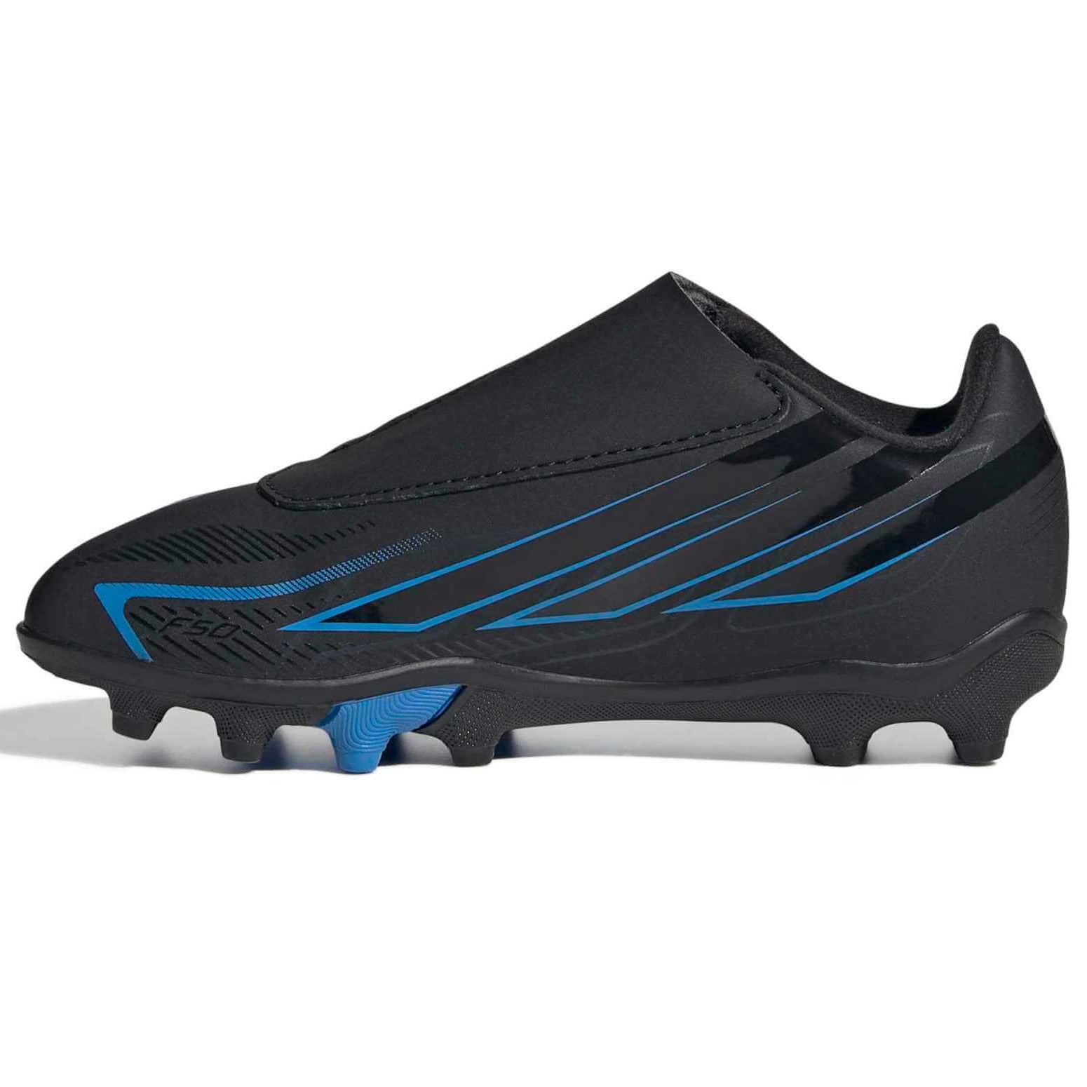 adidas Kids' F50 Hyperfast Club Velcro Firm-Multi Ground Soccer Cleats - Immortal DNA Pack (FA26) (Side 2)