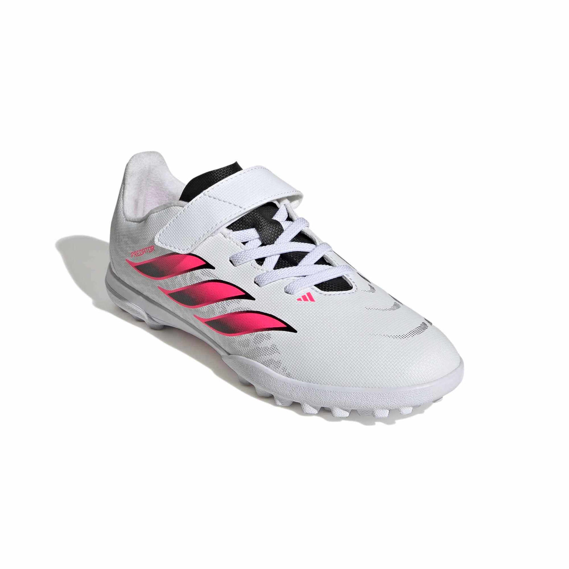 adidas Kids' Predator Club Hook And Loop Turf Soccer Shoes - Chaos Vs Control Pack (FA26) (Lateral - Front)