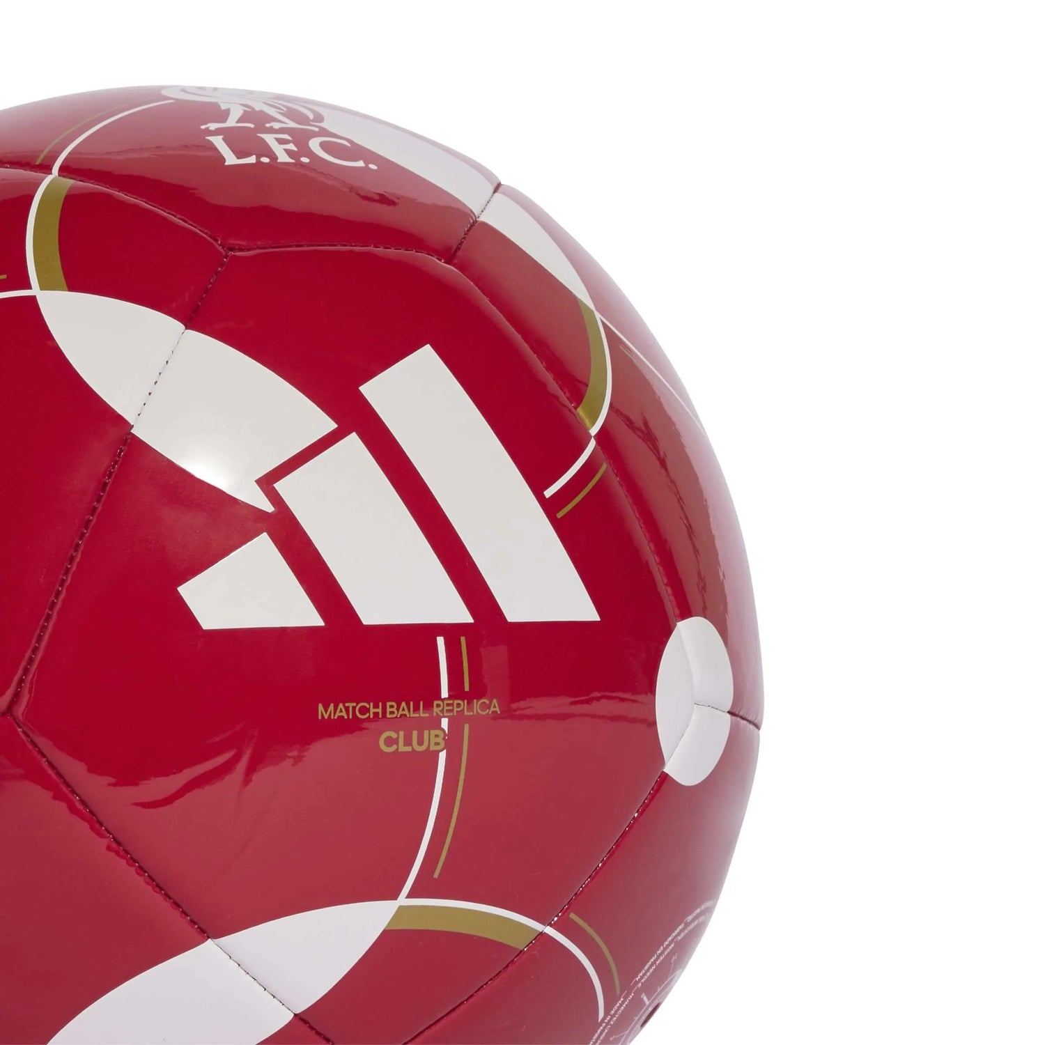 adidas Liverpool Home Club Soccer Ball (Detail 1)