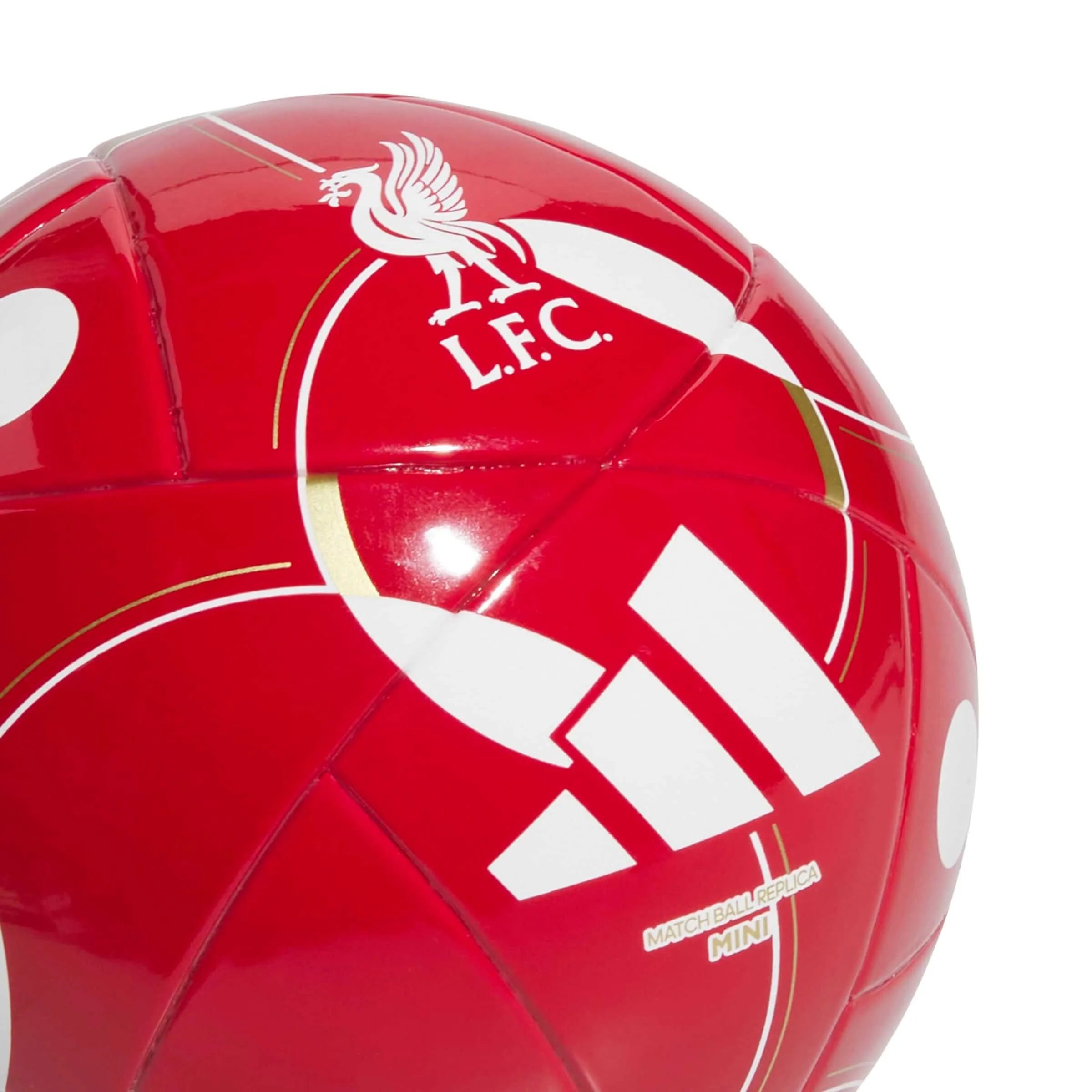adidas Liverpool Mini Soccer Ball (Detail 1)