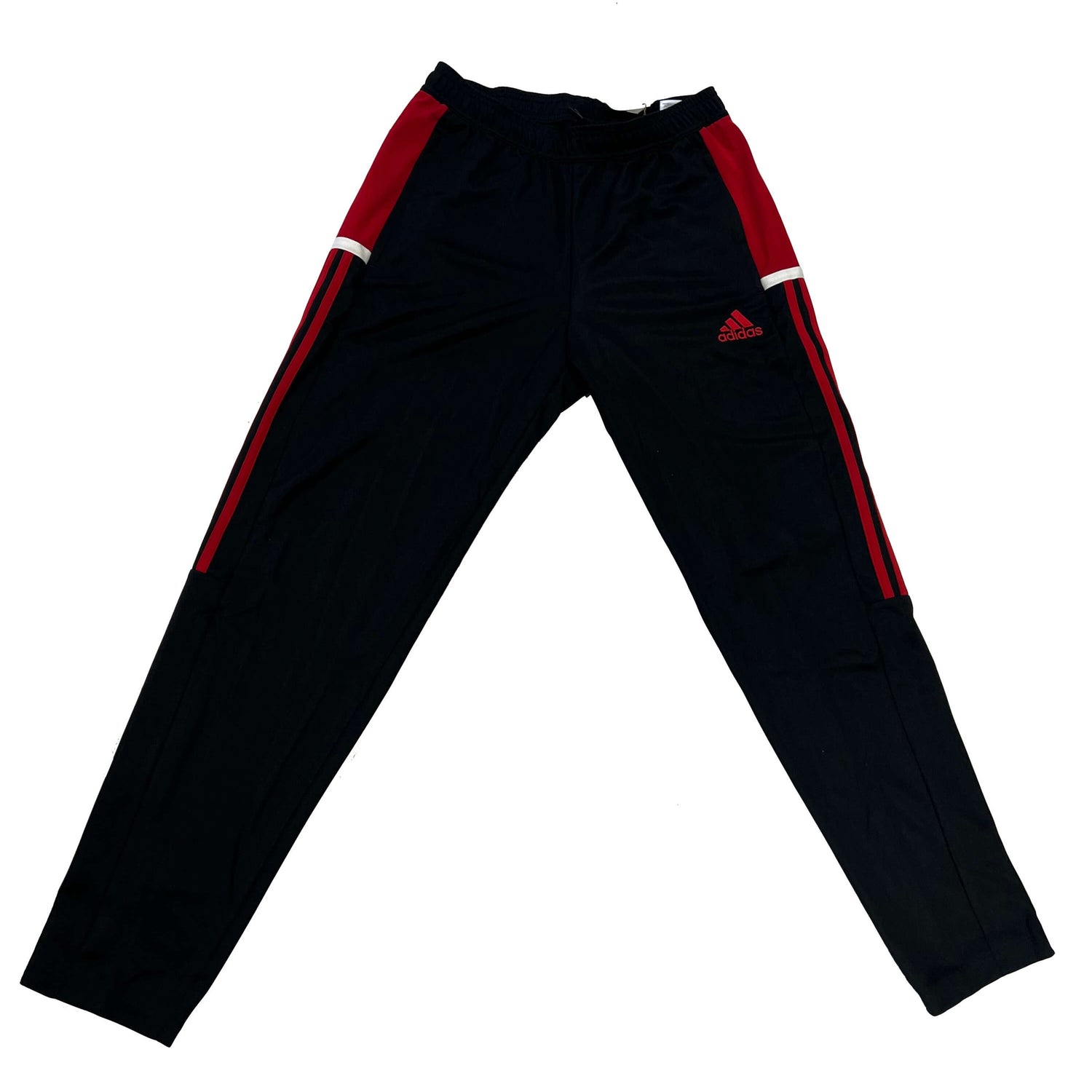 adidas MT19 Women's Track Pants Black-Red-White (Front)