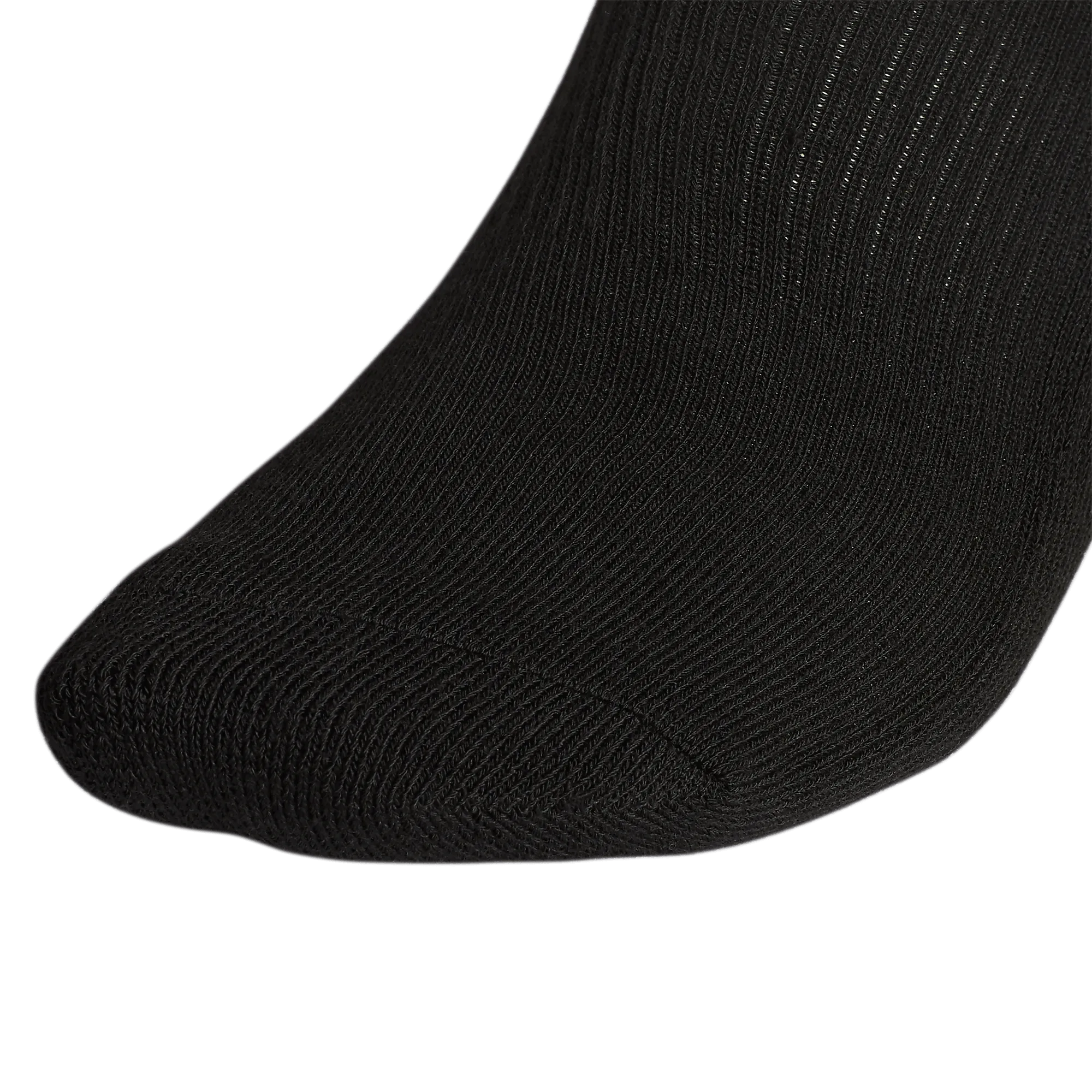 adidas Men's Athletic Cushioned 6-Pack Low-Cut Socks Black (Detail 2)