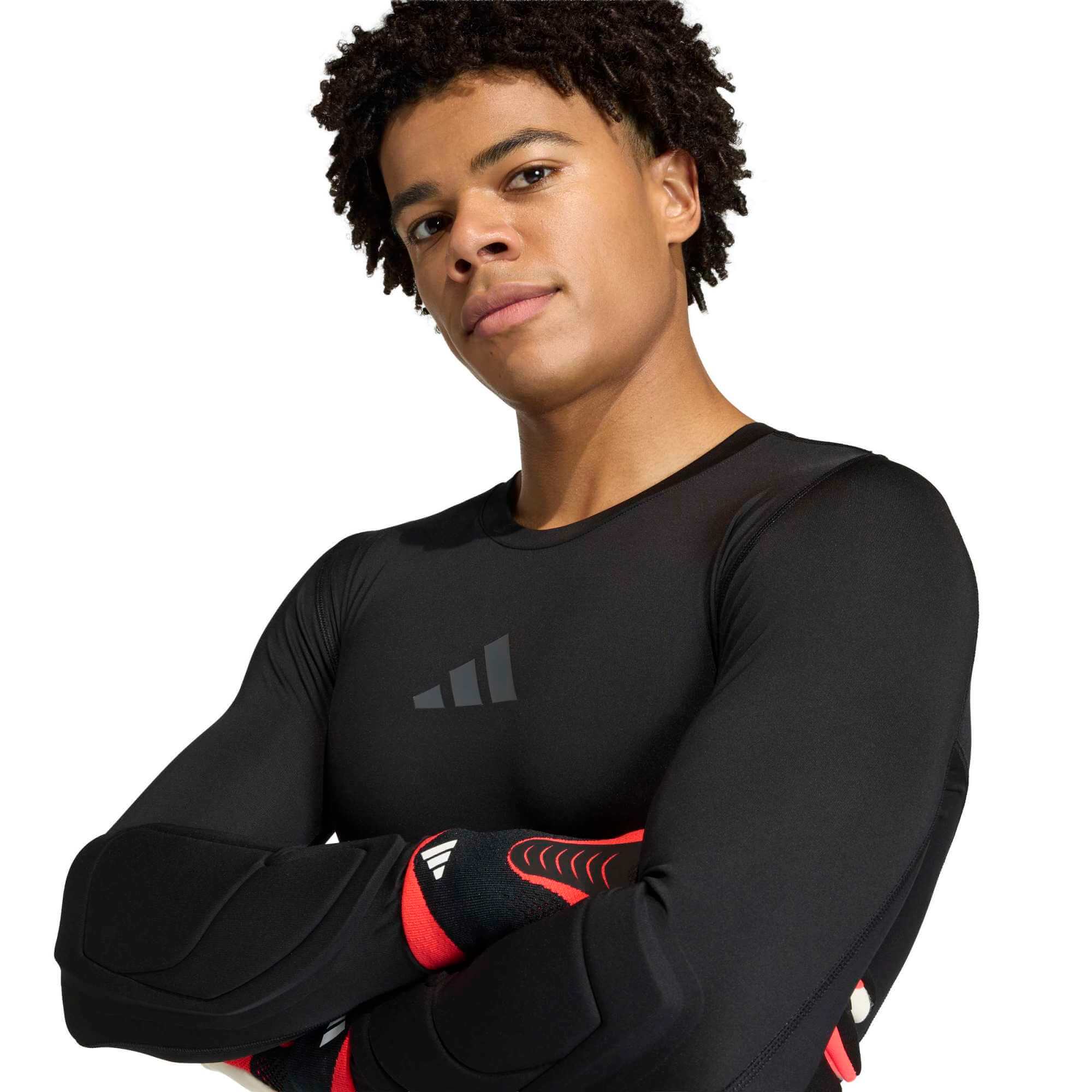 adidas Men's Goalkeeper Padded Long-Sleeve Jersey (Detail 1)